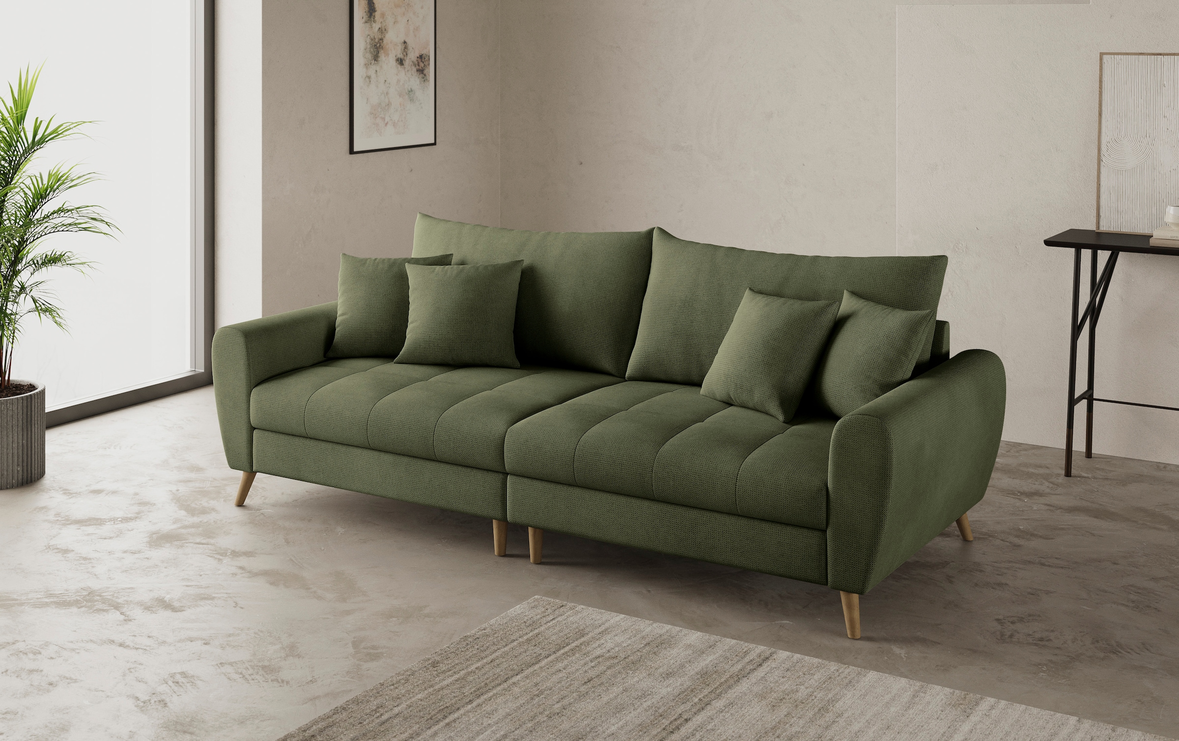Mr. Couch Big-Sofa »Blackburn II«, Mit Kaltschaumpolsterung bis 140 kg belastbar