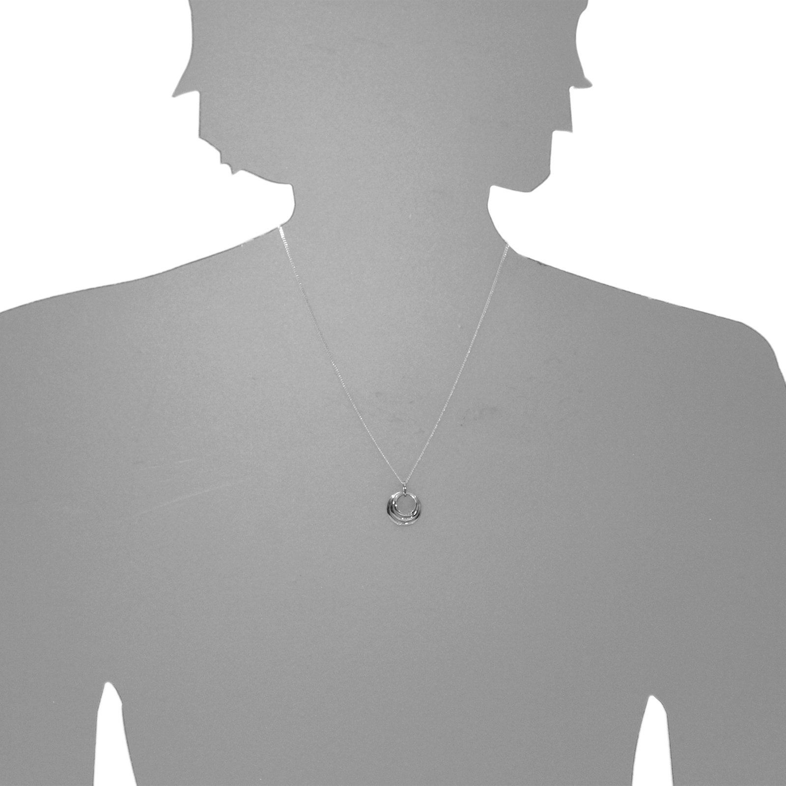 OSTSEE-SCHMUCK Kettenanhänger »- Ruby - Silber 925/000 - Zirkonia«