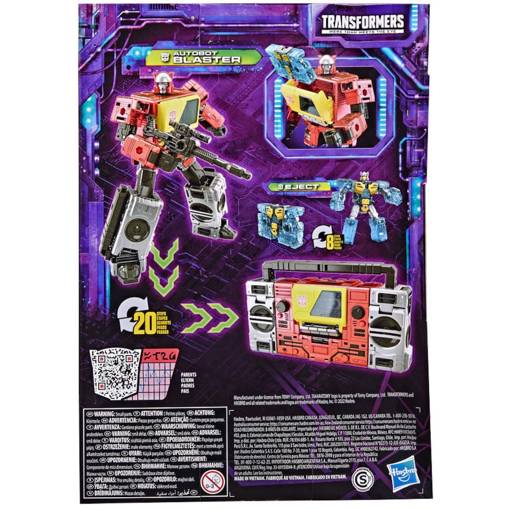 Hasbro Actionfigur »Transformers Generations Legacy Voyager Autobot Blaster & Eject«