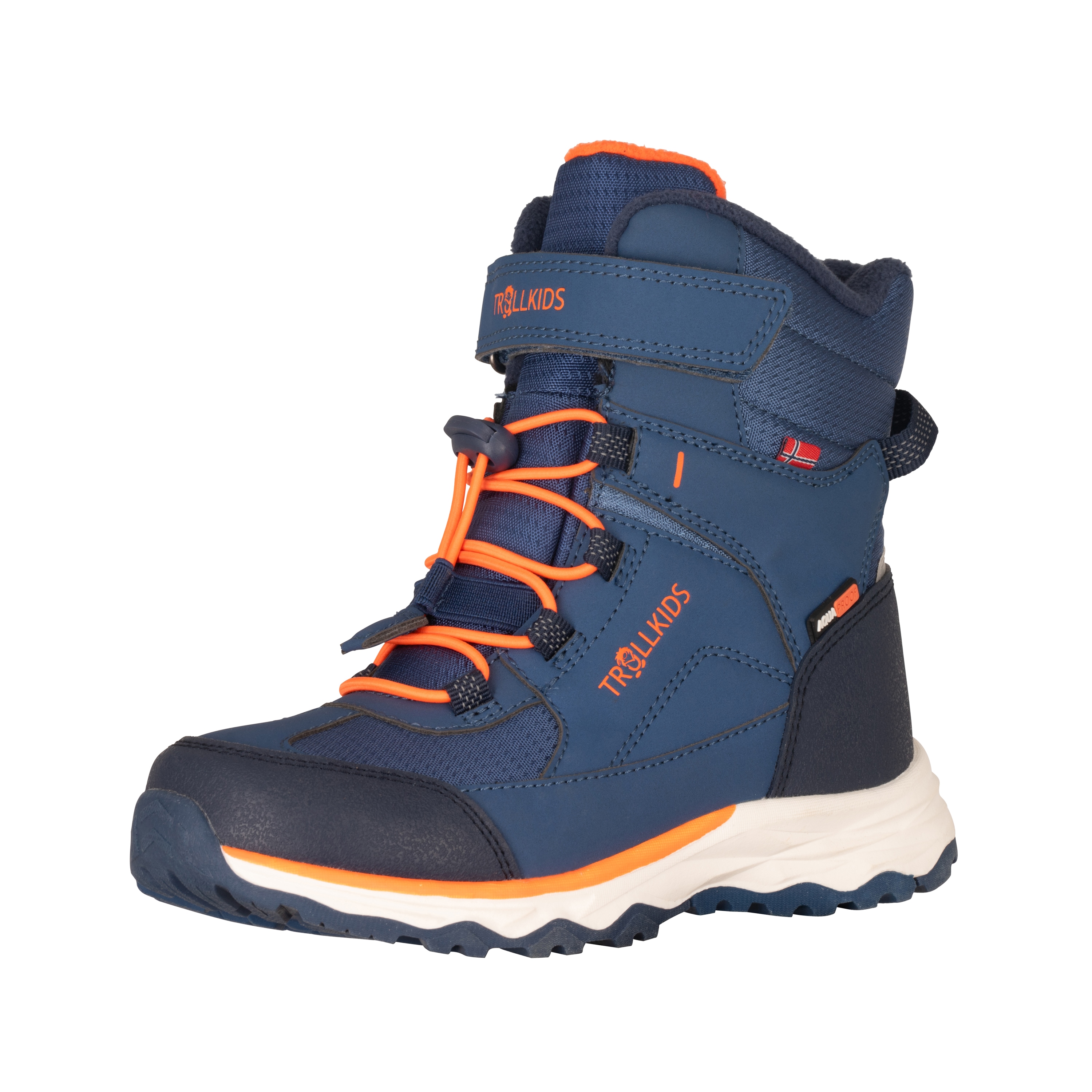 Trollkids Mädchen Winterstiefel »KIDS HAFJELL WINTER BOOTS XT« wasserdicht in orange, Größe 35