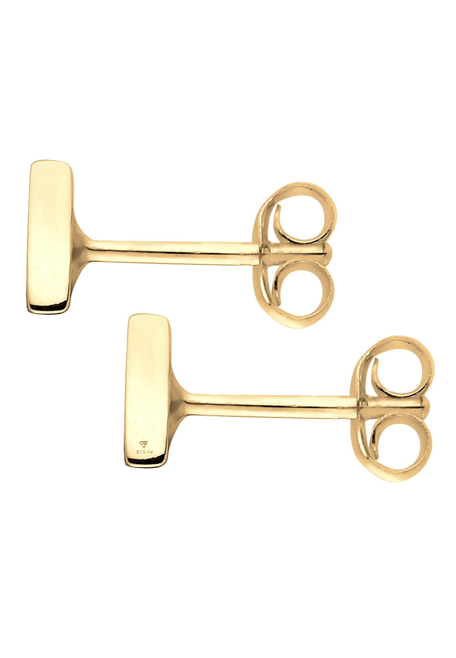 Elli Paar Ohrstecker »Ohrringe Dreieck Geo Minimal Basic Filigran 925 Silber«