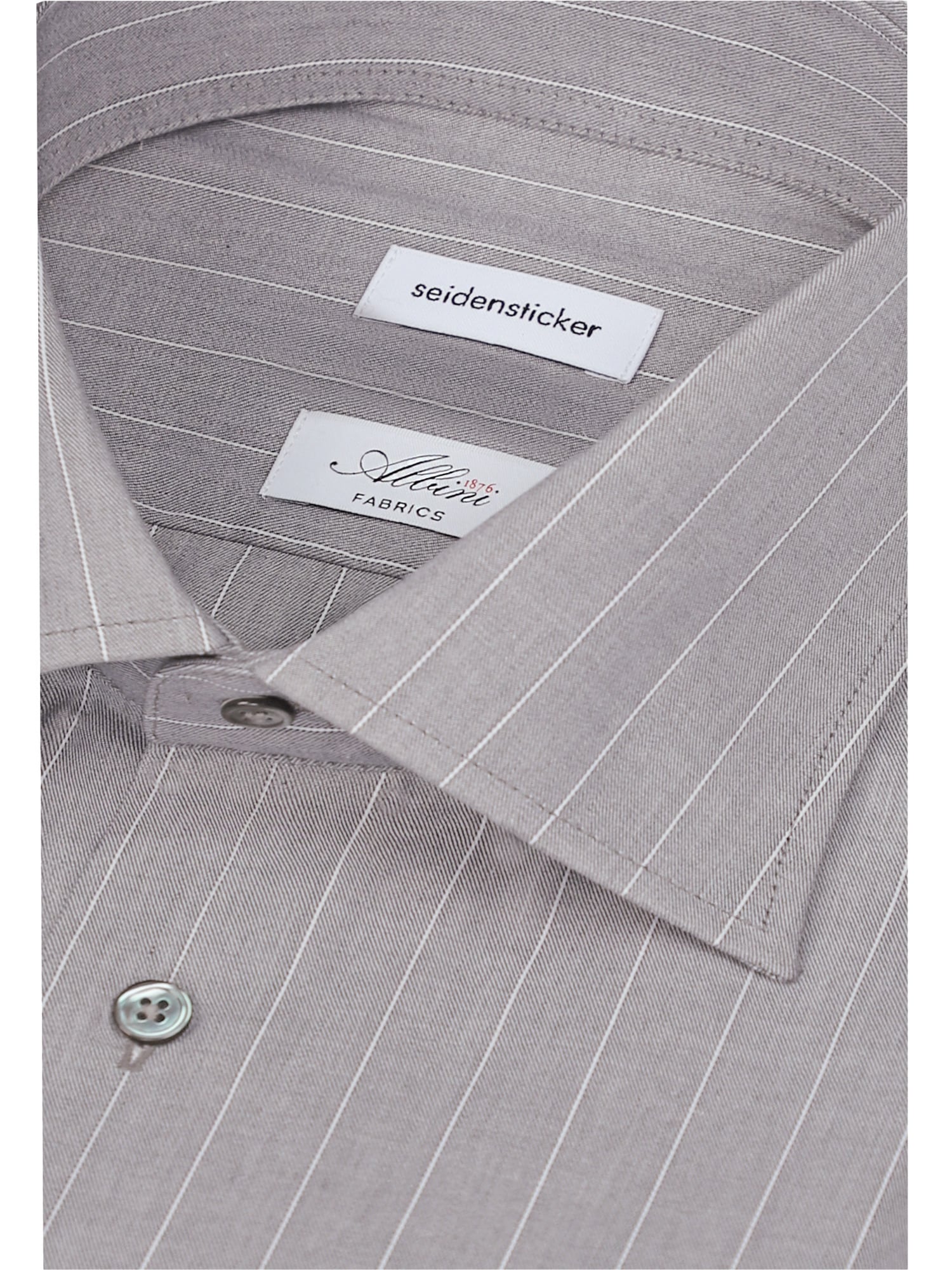 seidensticker Businesshemd »Schwarze Rose« Regular 1/1 Kentkragen Gestreift