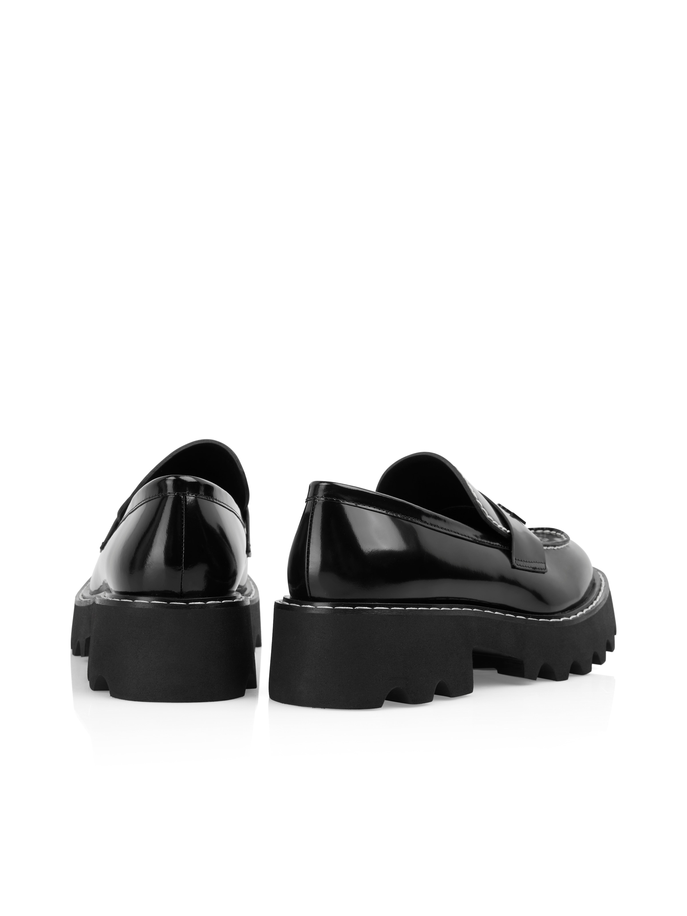 Marc Cain Loafer  Blockabsatz, Plateau, Slipper mit klassischem Zierriegel