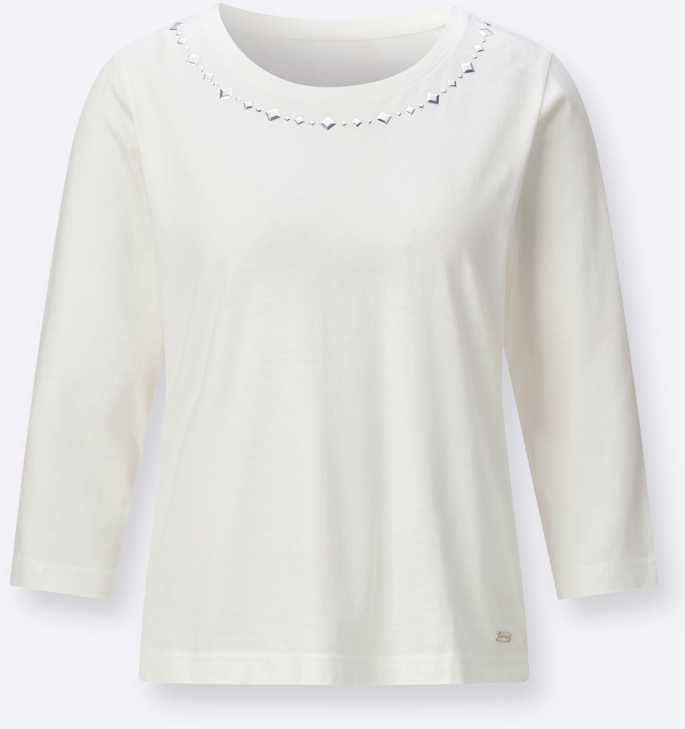 Casual Looks 3/4-Arm-Shirt »Rundhals-Shirt« 1