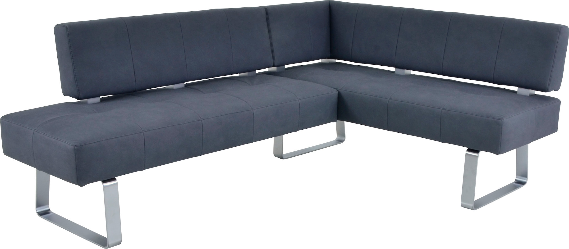 K+W Komfort & Wohnen Eckbankgruppe »Spider II« Set, 4 Stk. tlg. langer Schenkel 195cm, 2 Freischwinger, Auszugstisch in Breite 120 cm