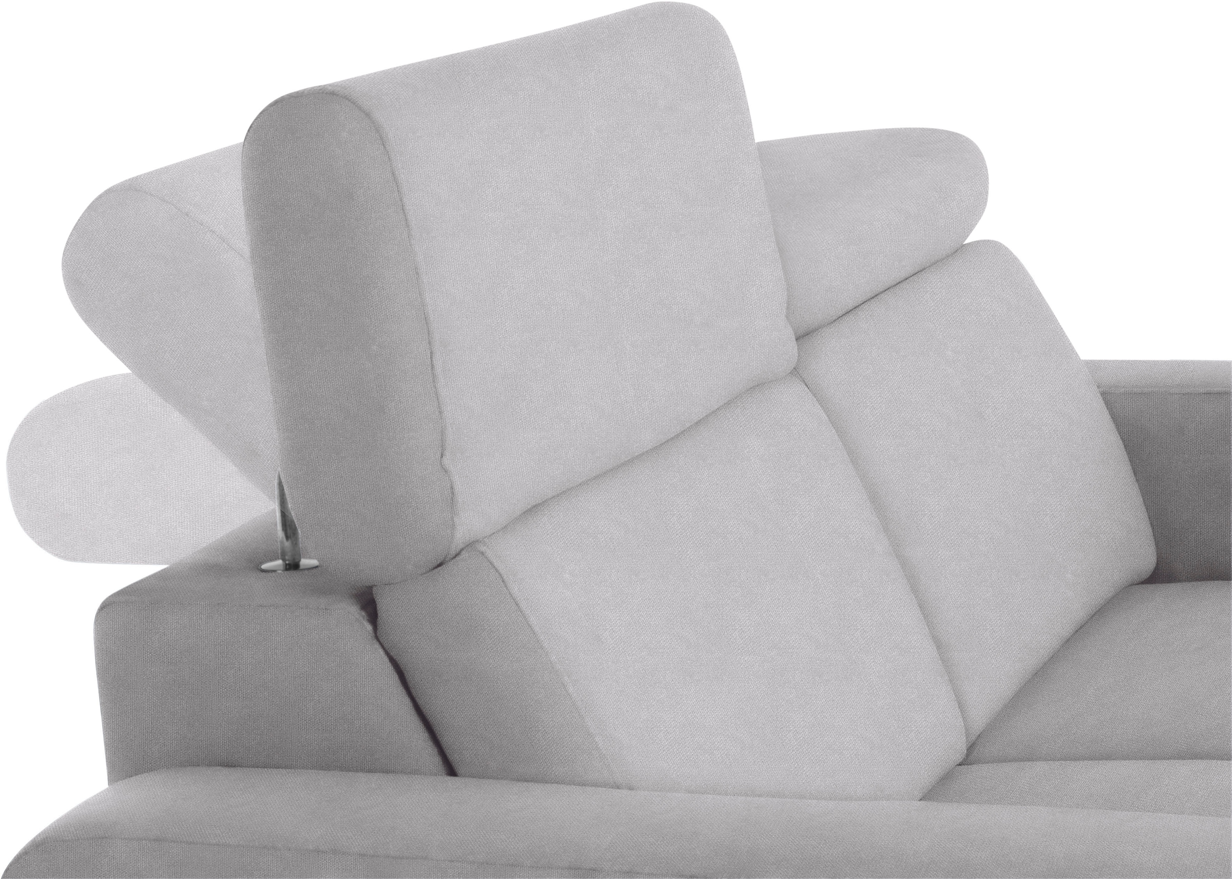 sit&more 2,5-Sitzer »Bologna«, inklusive Kopfteilverstellung und Federkern