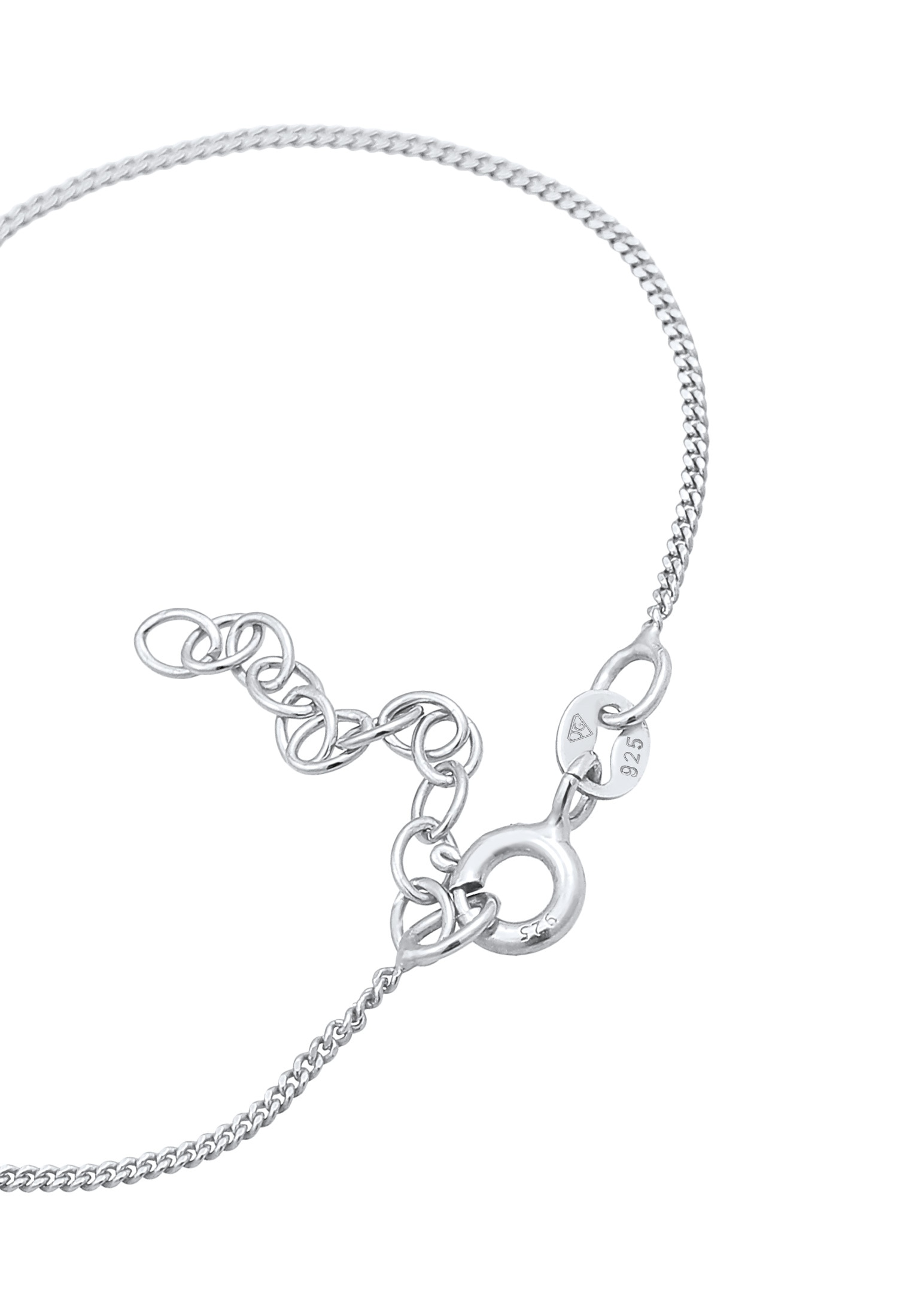 Elli Armkette »Armband Kleeblatt Glücksbringer Symbol Talisman 925 Silber«