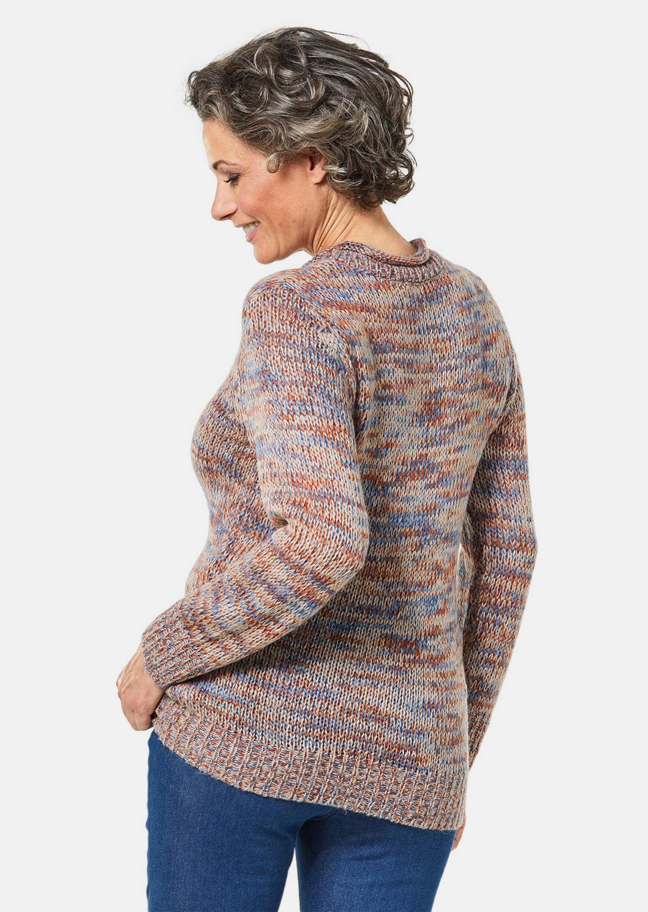 GOLDNER Strickpullover »Kurzgröße Pullover«