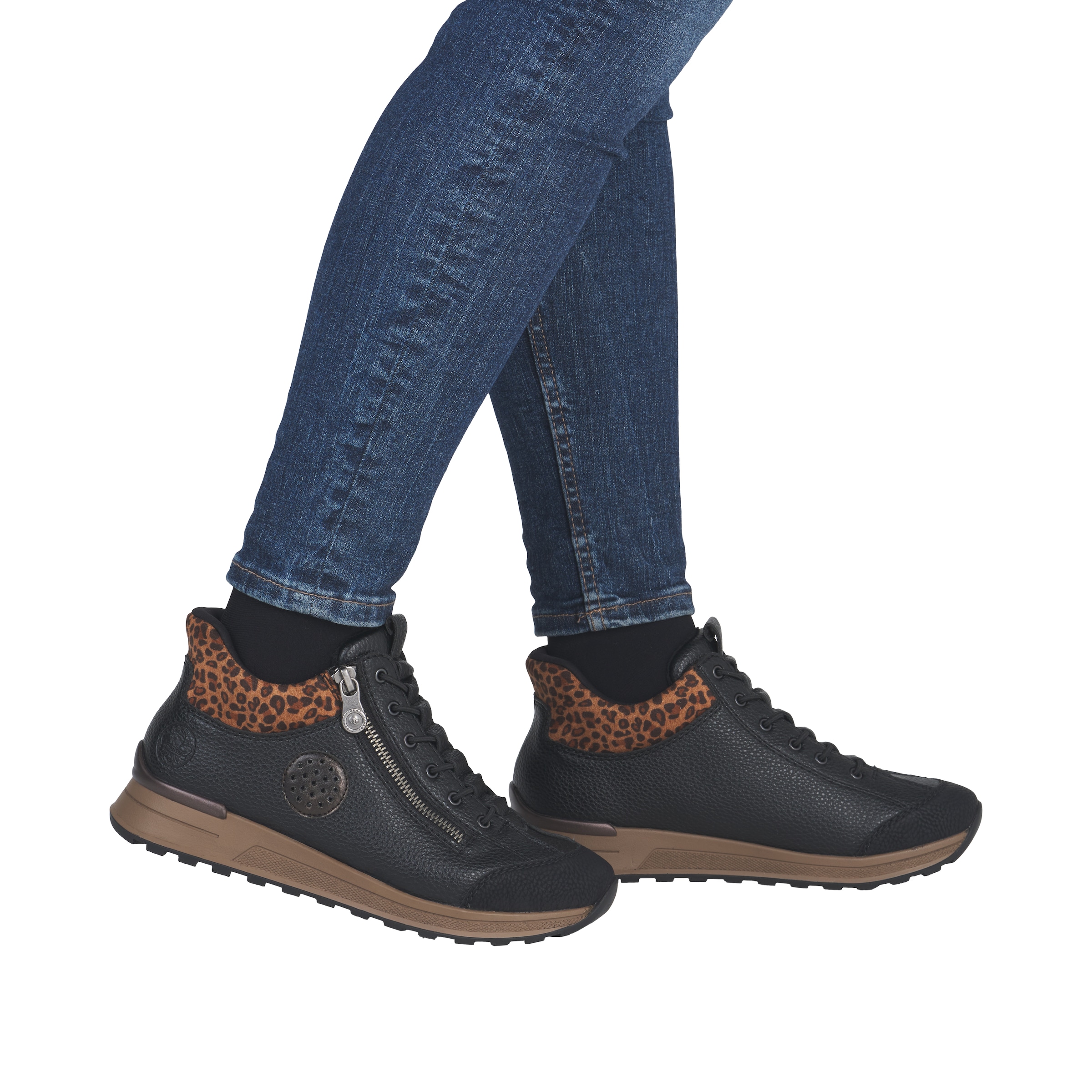 Rieker Sneaker »Ready2GO«  Schnürboots, High Top Sneaker, Stiefelette mit Soft-Einlage