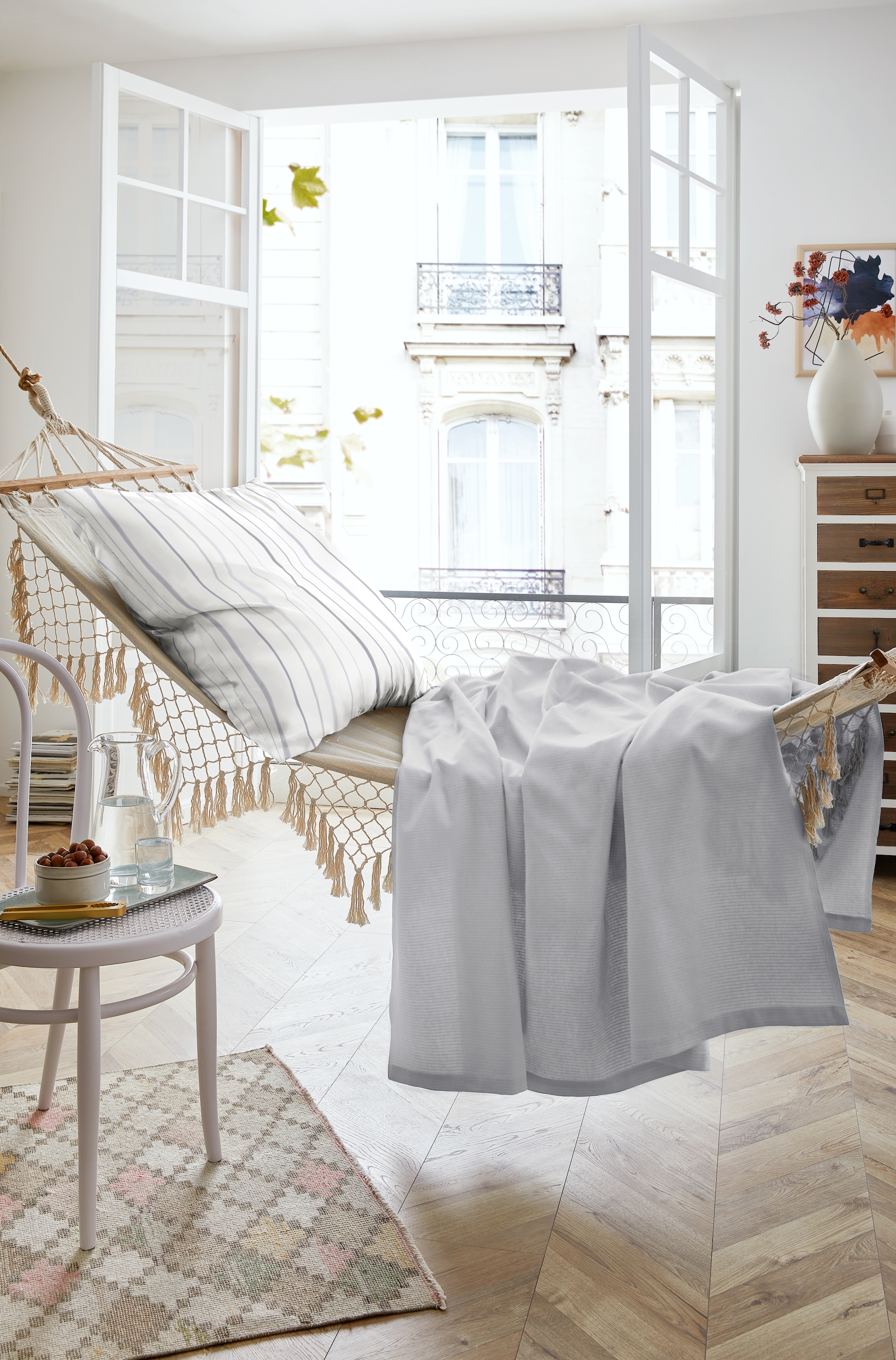 Primera Bettwäsche »Baumwolle Sommer-Set« 2 Stk. mit sanften Farbtönen