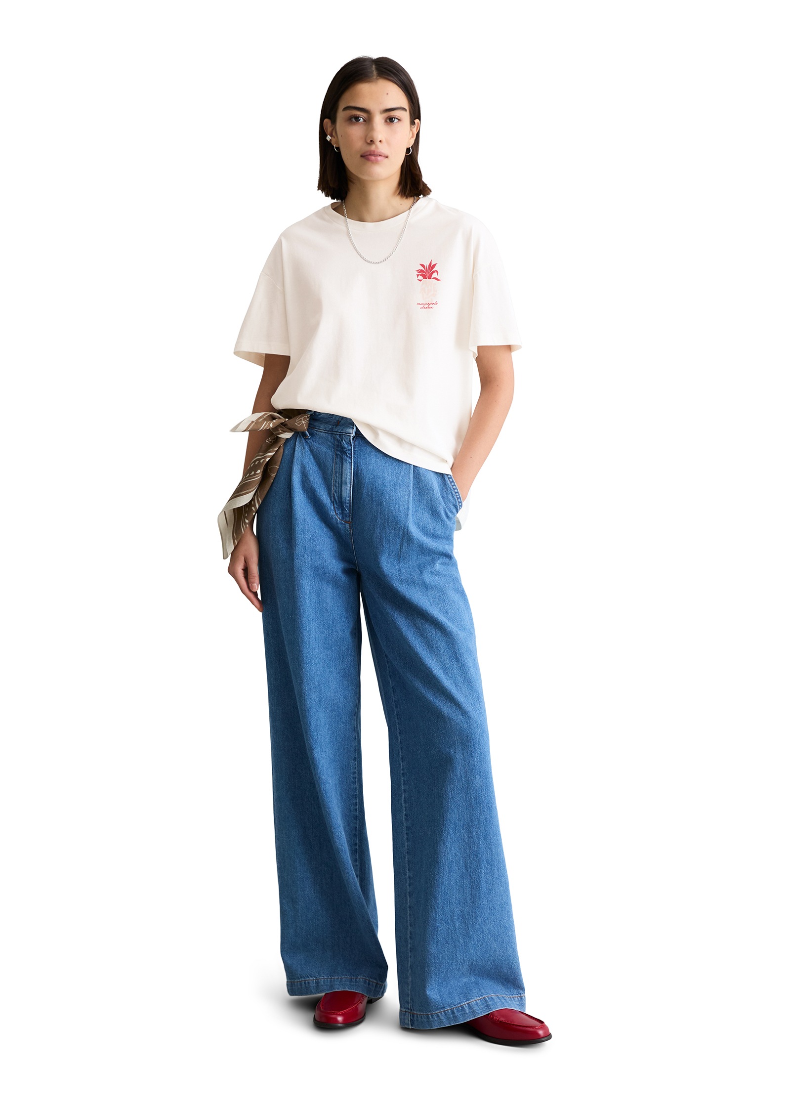Marc O'Polo DENIM T-Shirt relaxed aus Basic Single Jersey