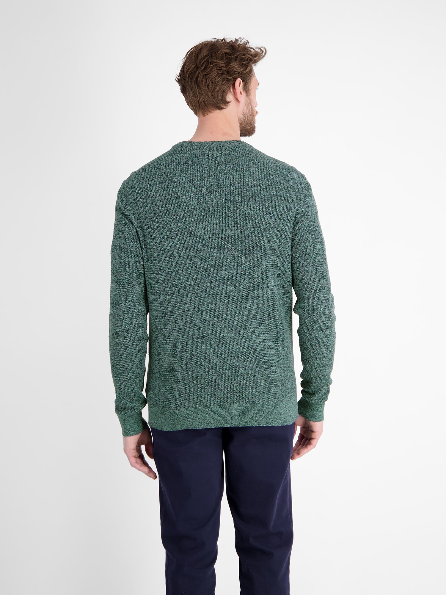 LERROS Strickpullover »LERROS Herren Strickpullover in Strukturqualität«