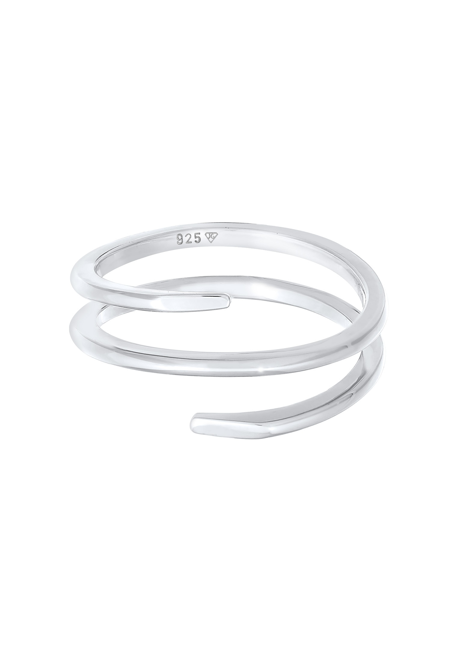 Elli Silberring »Ring Wickelring Twist Fein 925 Silber«