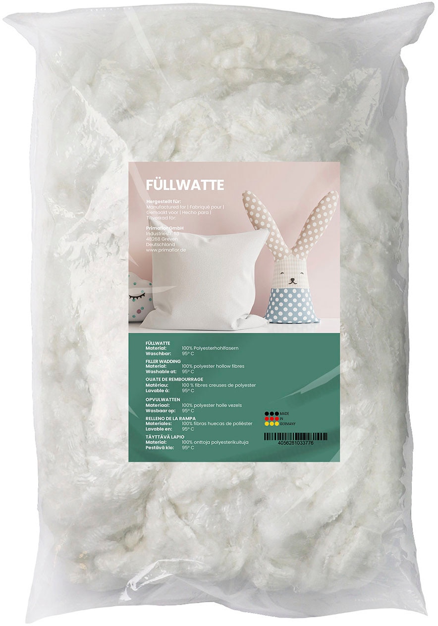 Primaflor-Ideen in Textil Kissenfüllung »Füllmaterial Kissenfüllung Polyesterholfasern«, Füllmaterial für Kissen, Möbel, Stofftiere & Puppen, waschbar
