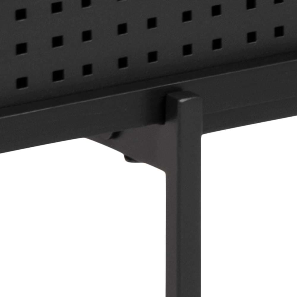ACTONA GROUP TV-Schrank »Angus«, TV-Bank,TV Tisch mit 1 Schiebetür schwarz. Höhe 44,50 cm