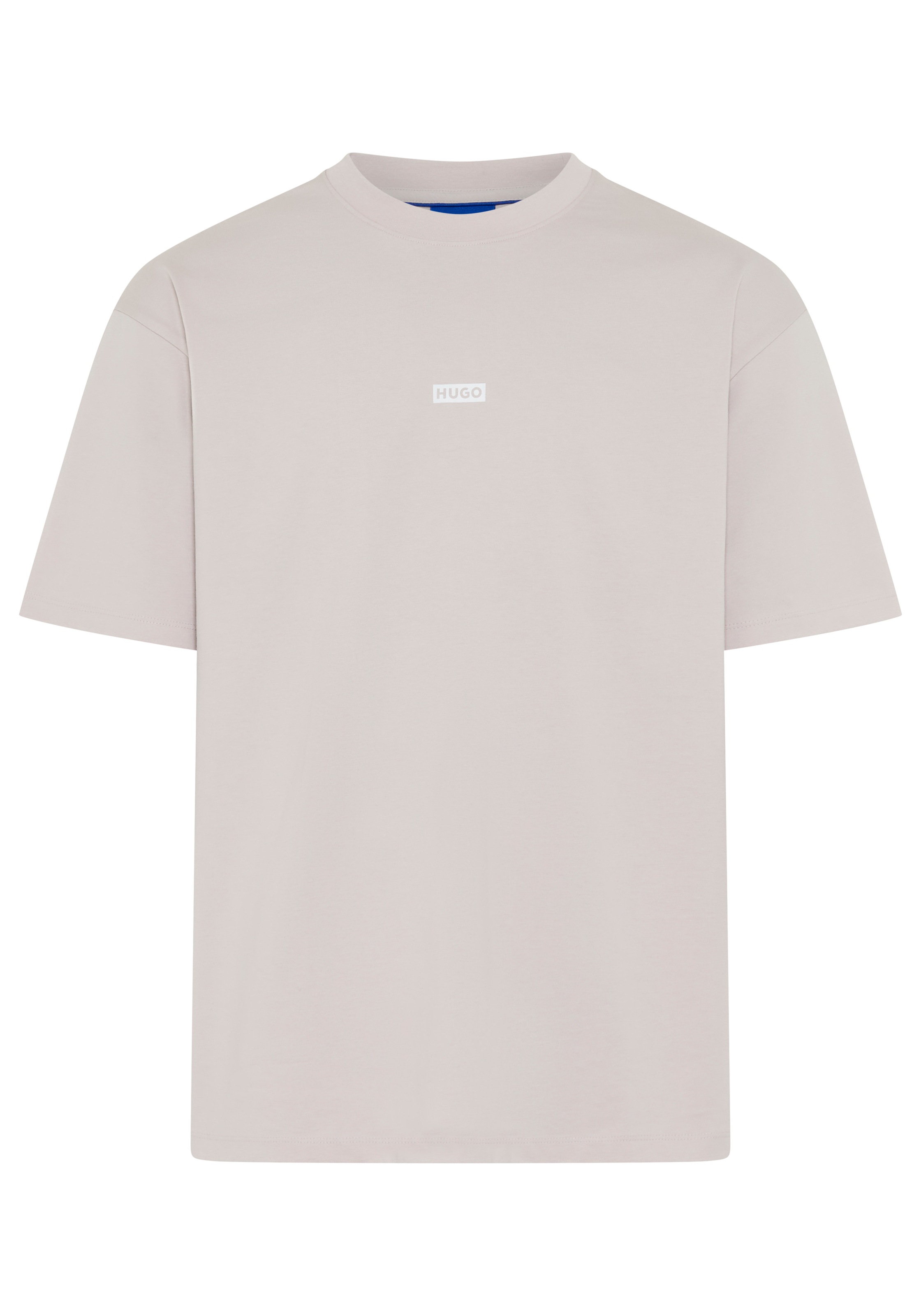 HUGO Blue T-Shirt »Nalono« mit Logodruck, Oversized Look mit Backprint