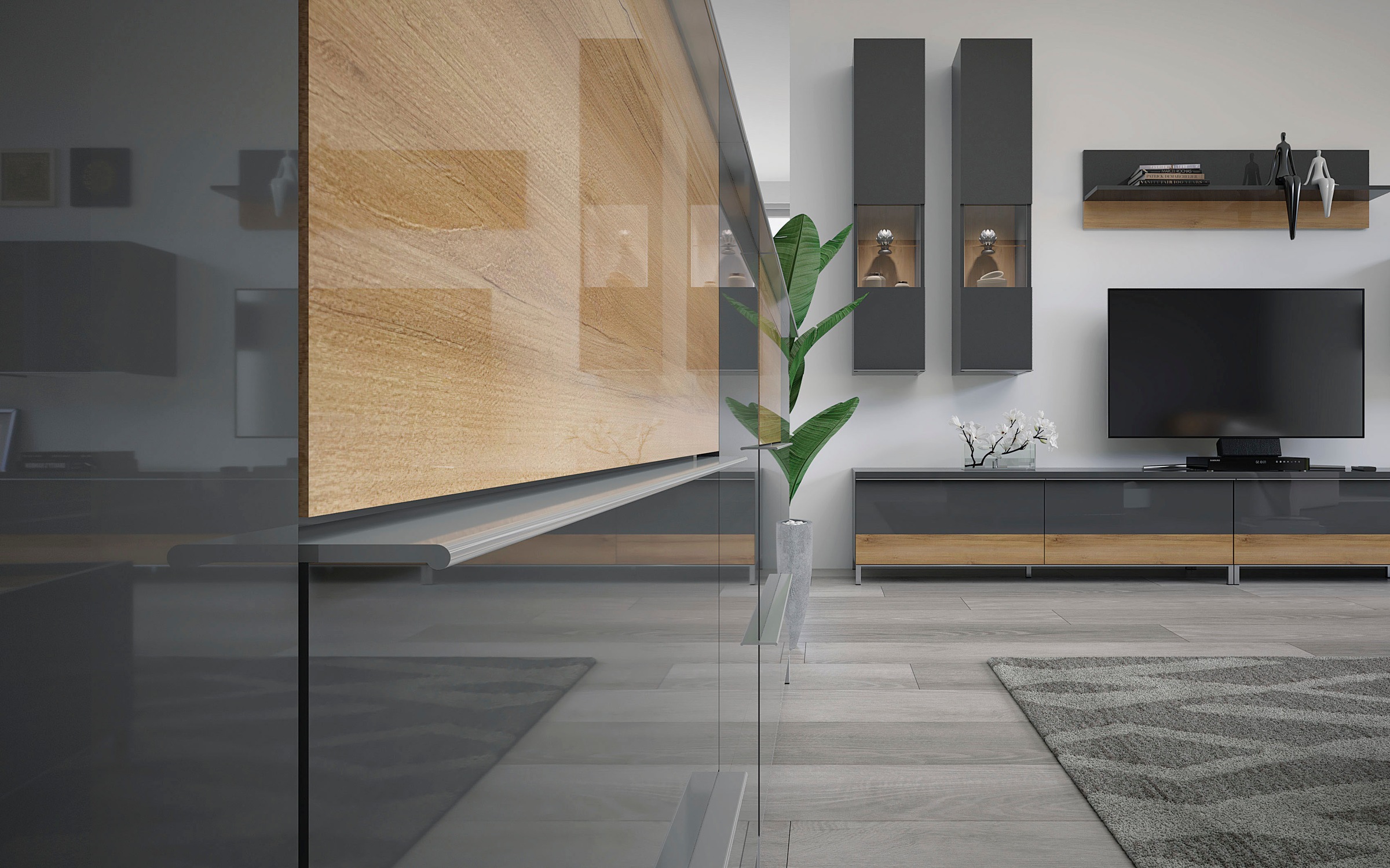Places of Style Schubkastenkommode »Onyx«, UV lackiert, mit Soft-Close-Funktion