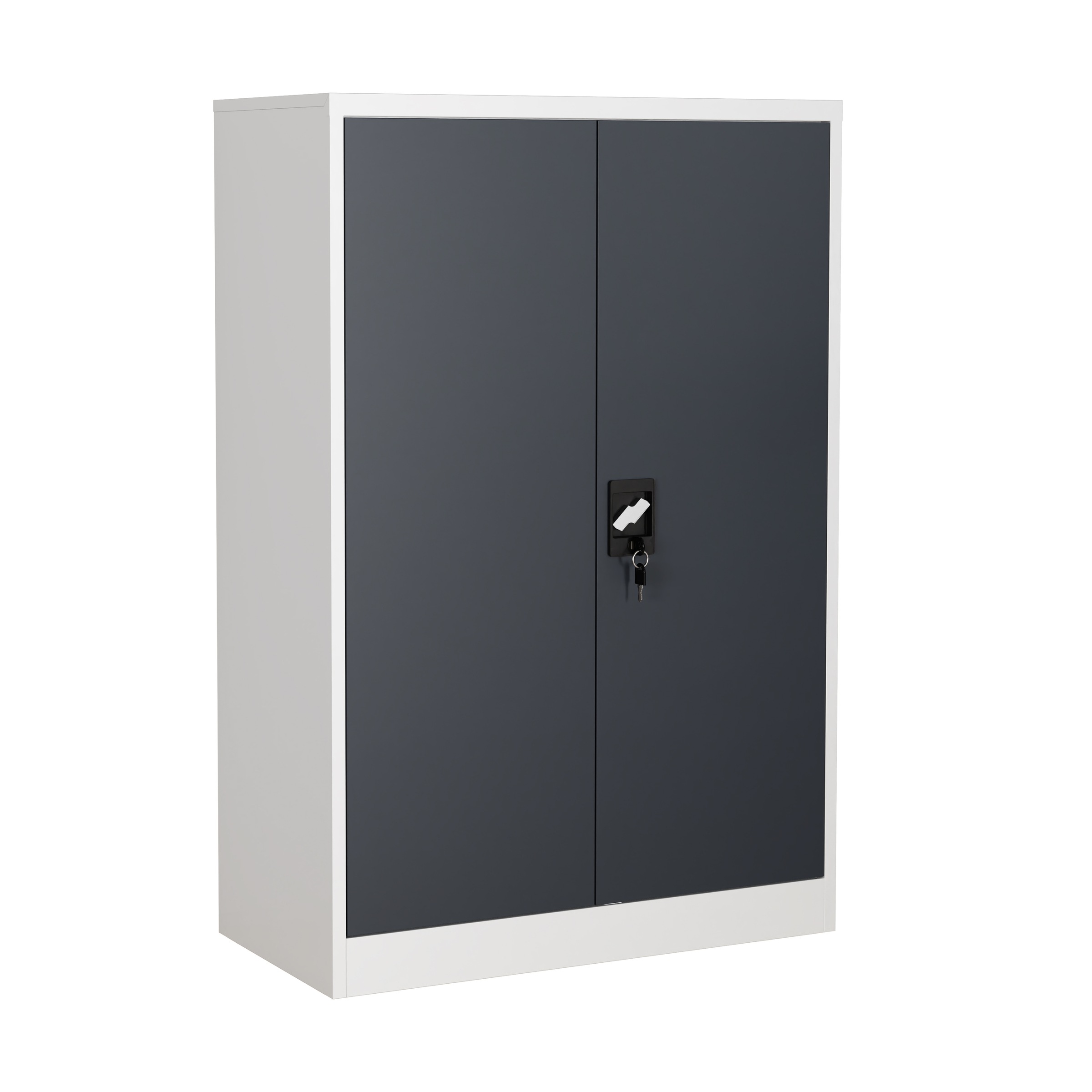 VCM Aktenschrank »Büroschrank Stahlschrank abschließbar Malivo 3fach« 1 Stk. tlg.