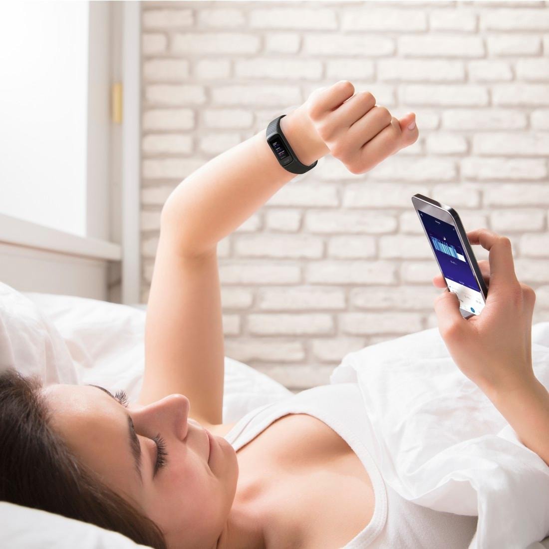 Hama Fitnessuhr »Fitnesstracker Sportuhr Damen wasserdicht, Blutsauerstoff Herzfrequenz«, (/ 1,05 Zoll), Kalorien, Schlaf Stress, Tempo, Musiksteuerung, Schritte, Timer Wecker)