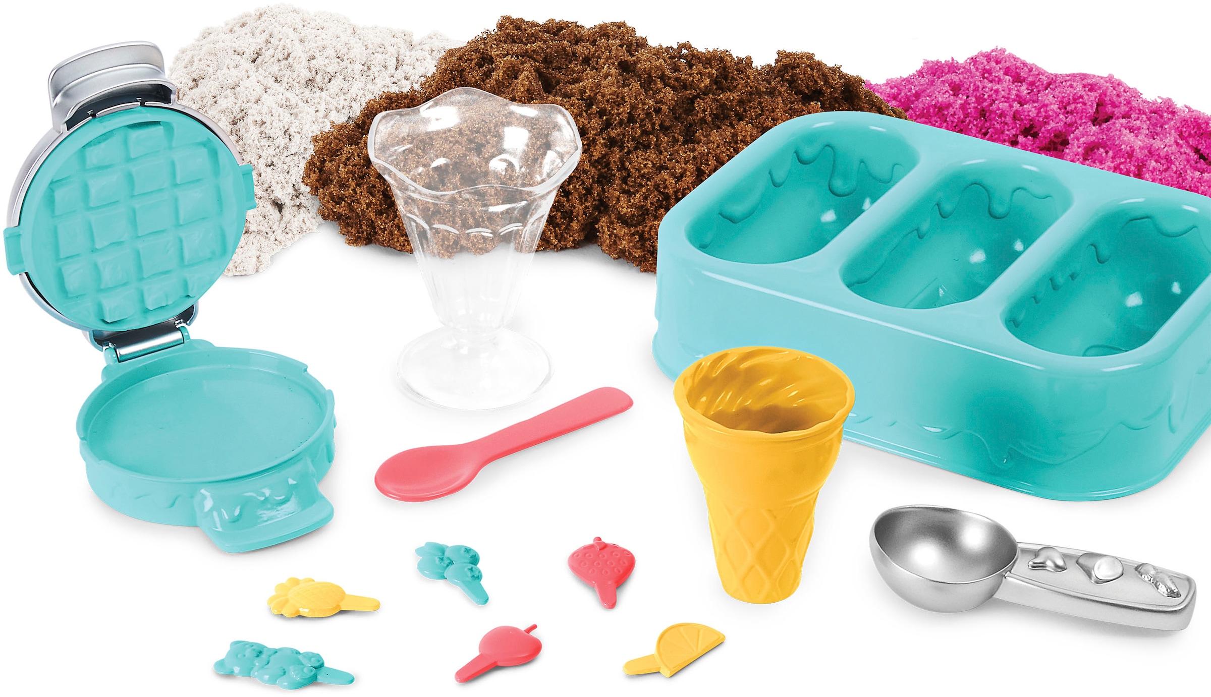 Spin Master Kreativset »Kinetic Sand, Eiscreme Set«, mit Duftsand