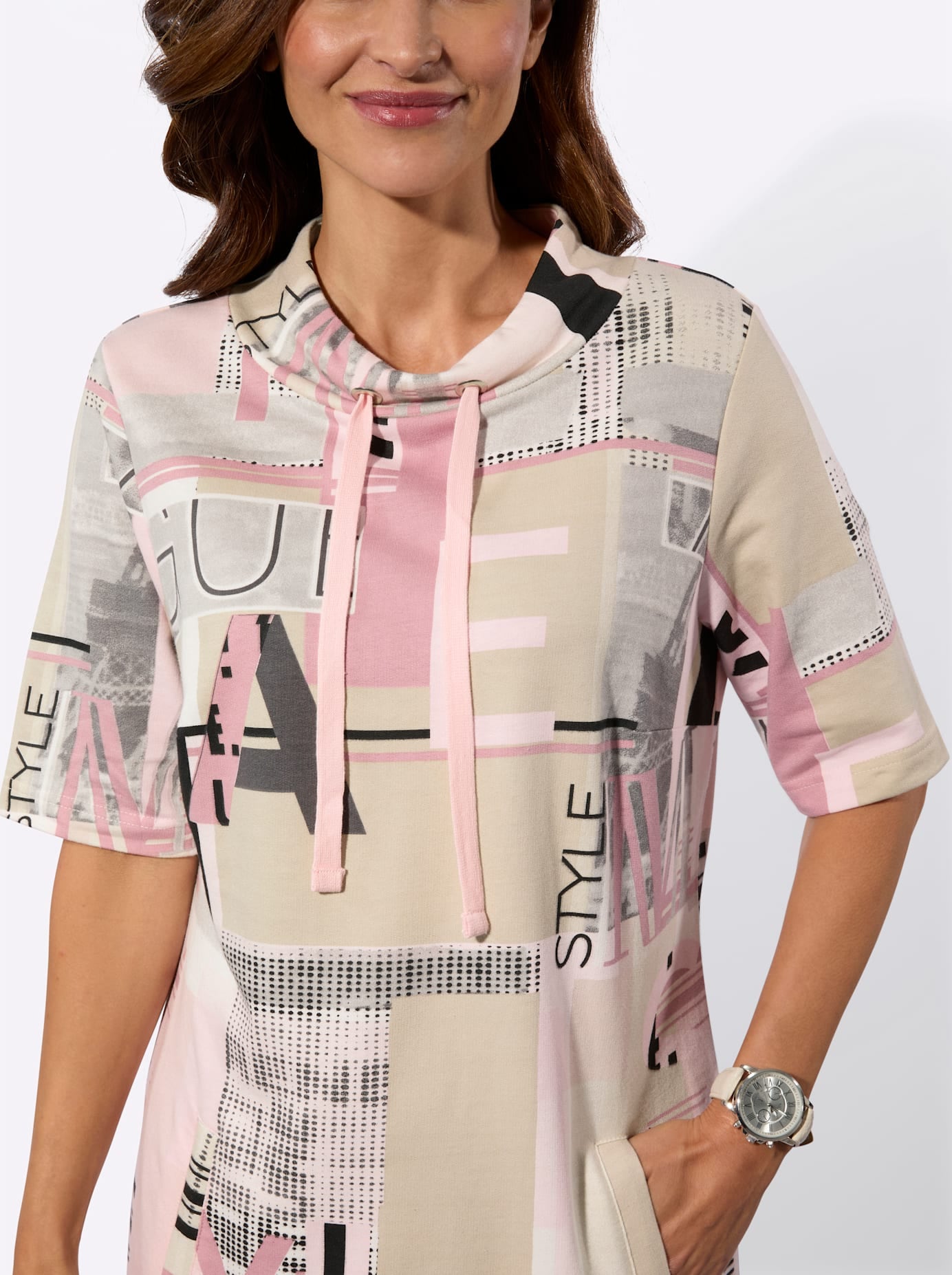 Inspirationen Sweatkleid »Shirtkleid«