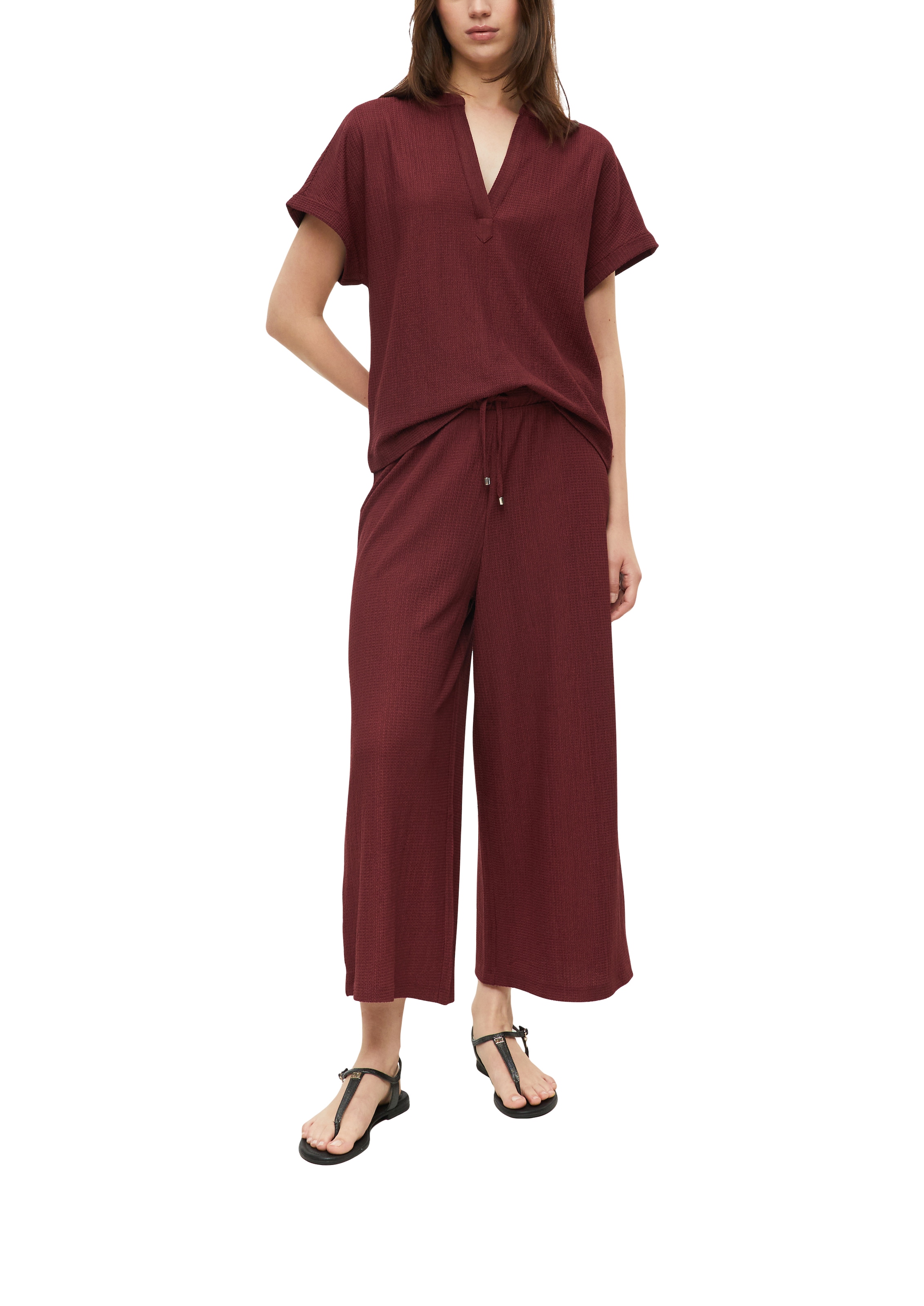 s.Oliver Blusenshirt Kurzarm Sommerbluse