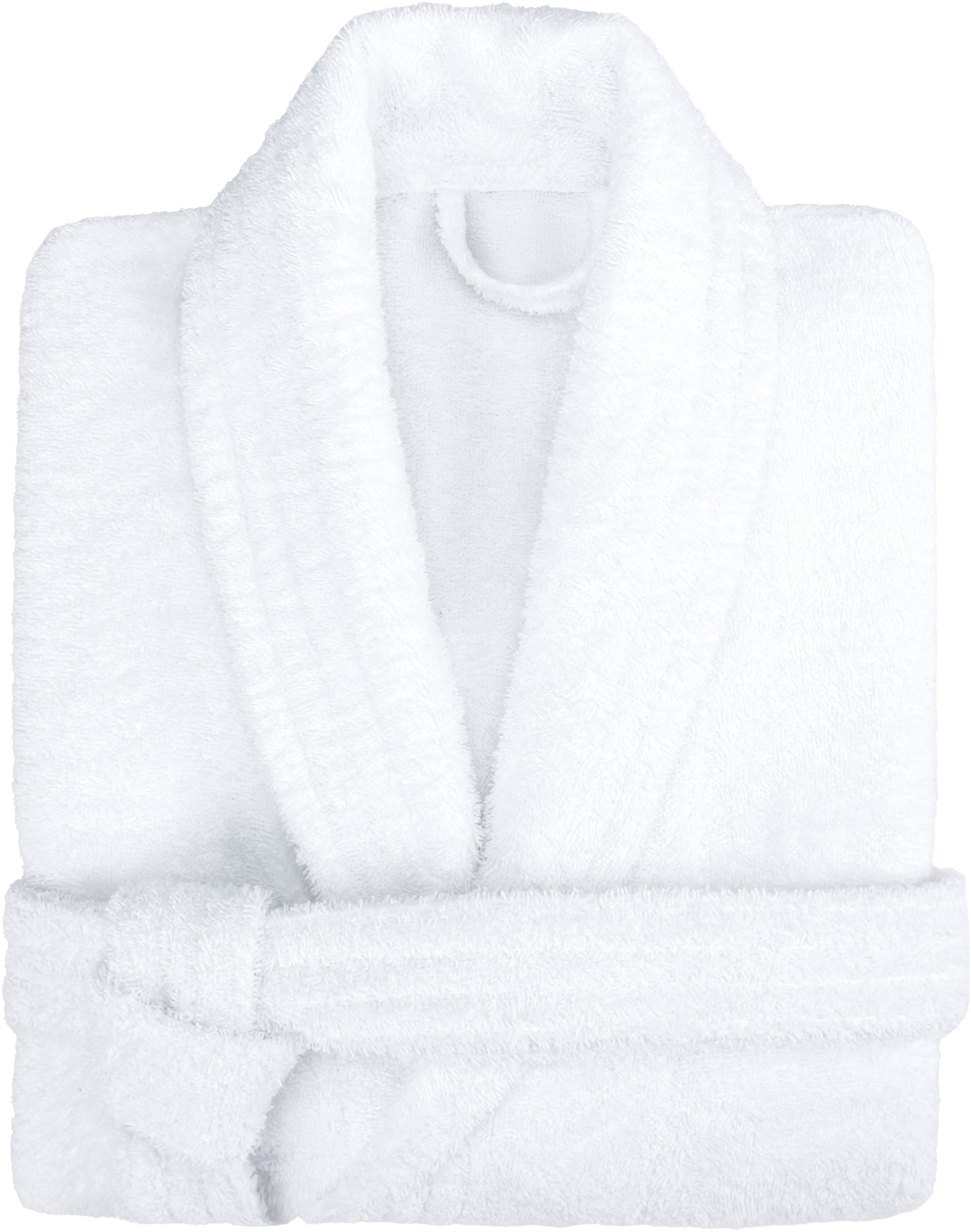 HAMMETEX Damenbademantel »Ren, 100% Baumwolle« 380 g/m² Frottee Bademantel mit Taschen – Saugfähig & Weich