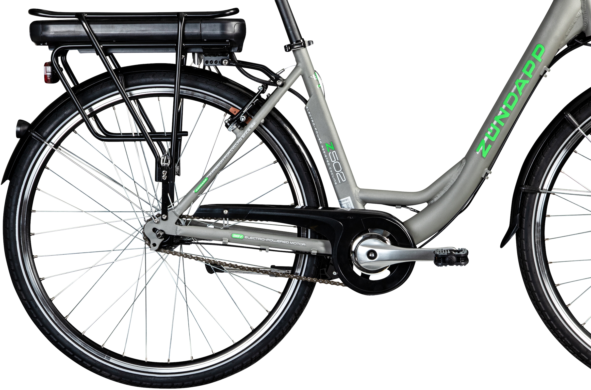 Zündapp E-Bike »Z502«, 7 Gang, Frontmotor 240 W, Pedelec, Elektrofahrrad für Damen u. Herren