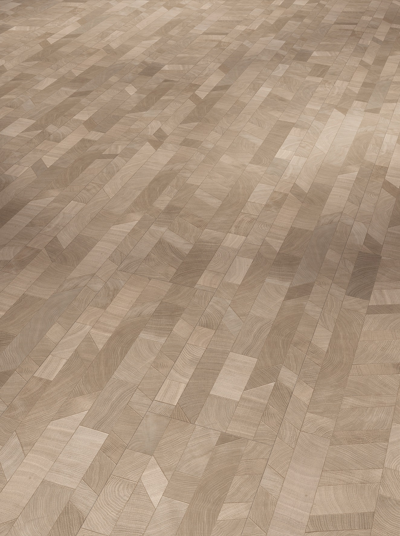 PARADOR Designboden »Modular ONE Cross Cut original«, (Set), Porenstruktur, mit integrierter Trittschalldämmung, Verlegefläche: 2,49 m², matt, für Fußbodenheizung geeignet