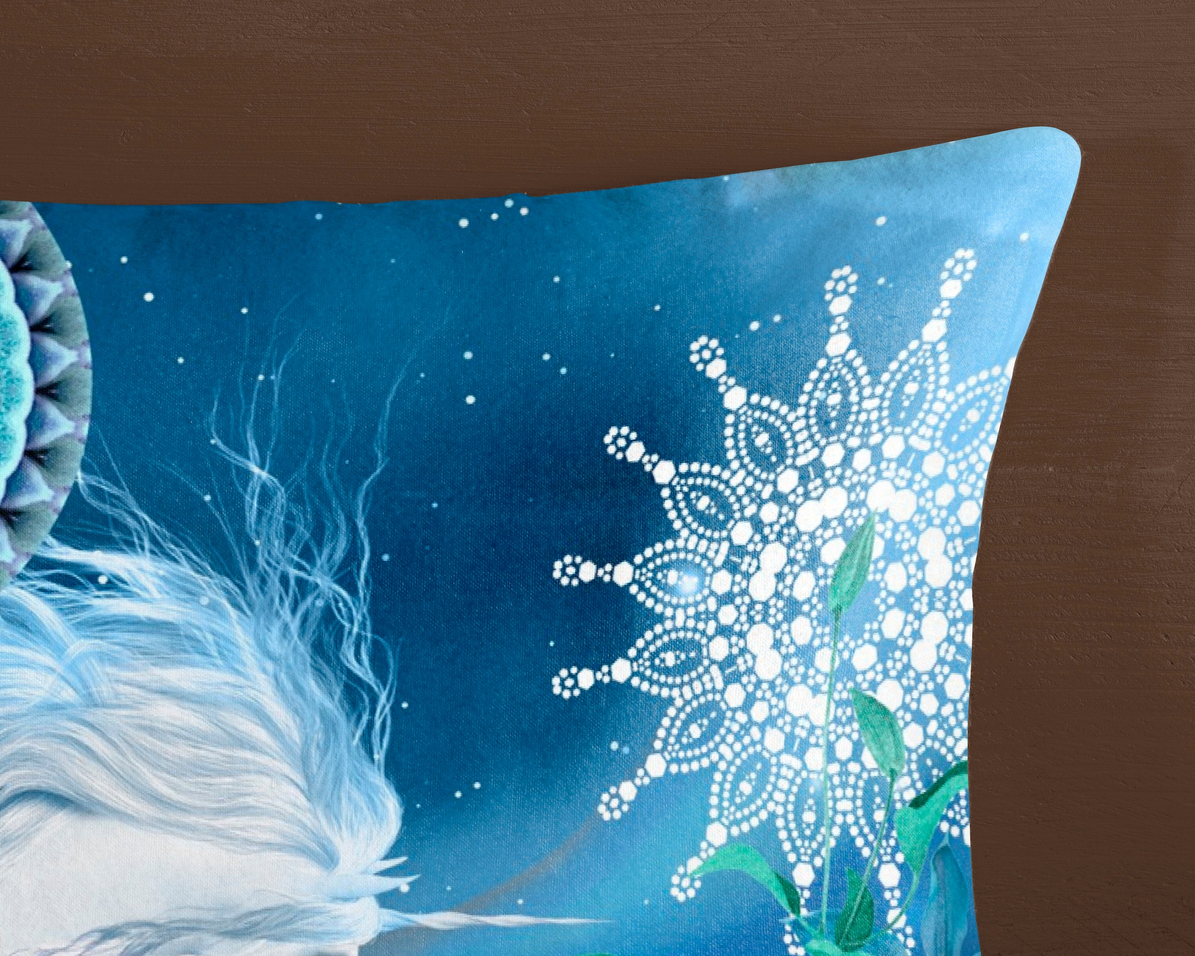 hip Wendebettwäsche »Lumi«, Biber, 135x200, Warm, Weich, Wendeoptik, Reißverschluss, Winter, Blau