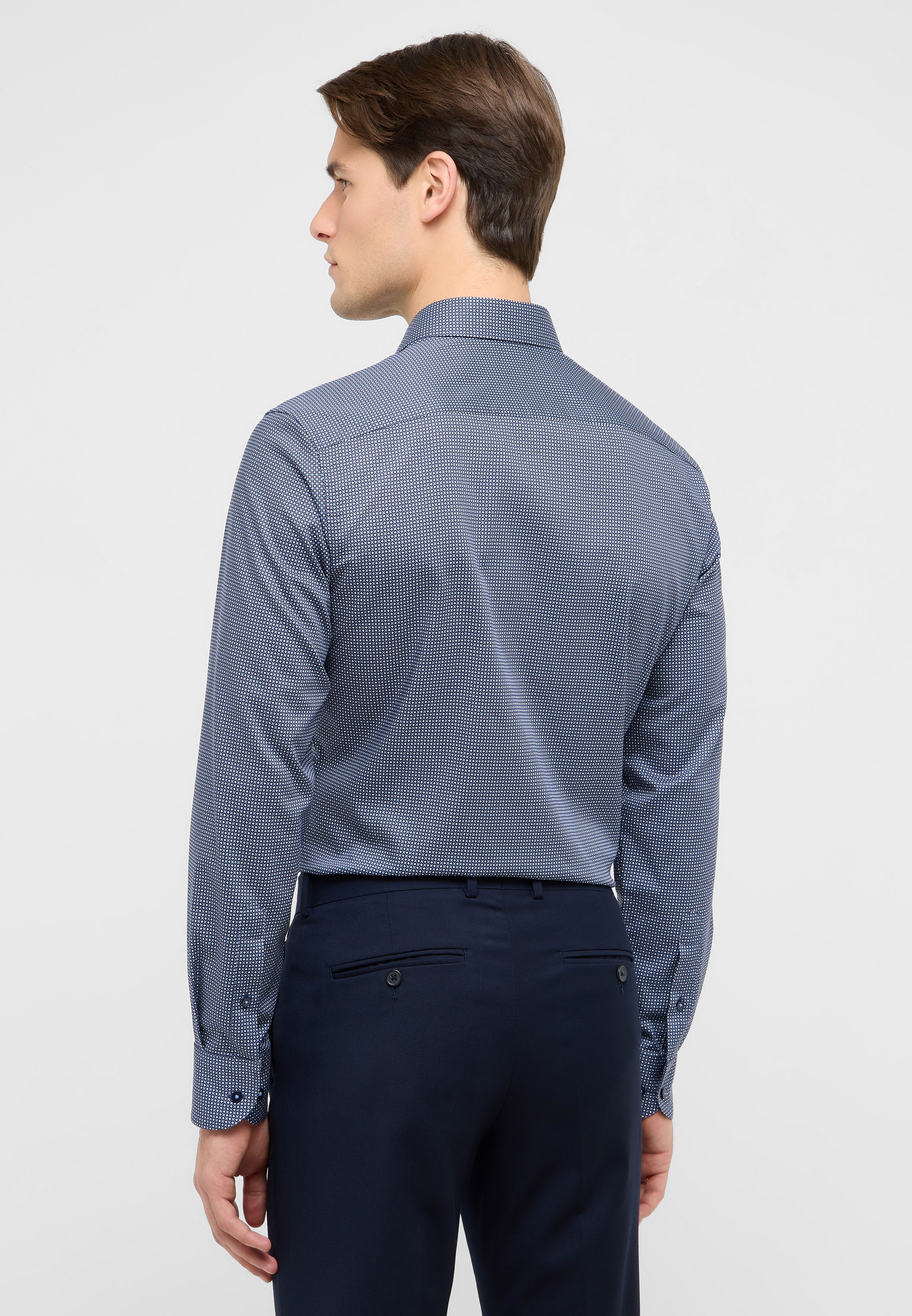 Eterna Langarmhemd »SLIM FIT« NON IRON (bügelfrei)
