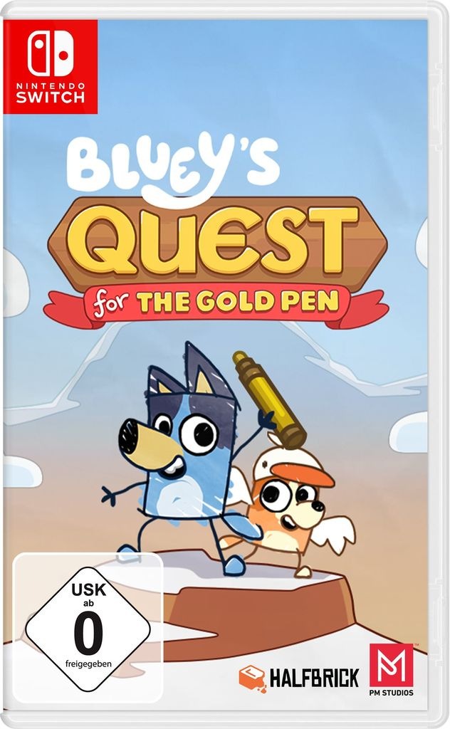 PM Studios Spielesoftware »Bluey's Quests for the Gold Pen« Nintendo Switch