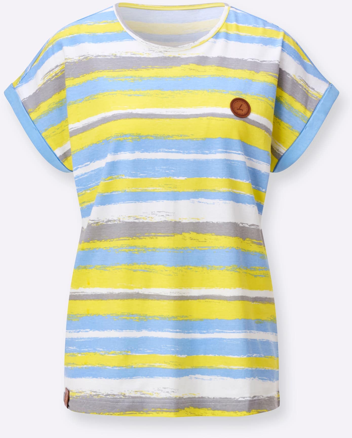 Casual Looks Kurzarmshirt »Ringelshirt« 1 tlg.