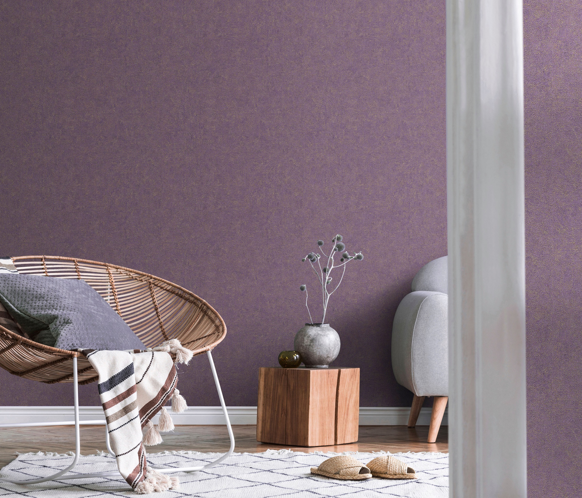 Fashion for walls Vliestapete »Spectrum« glänzend geprägt Phthalate frei