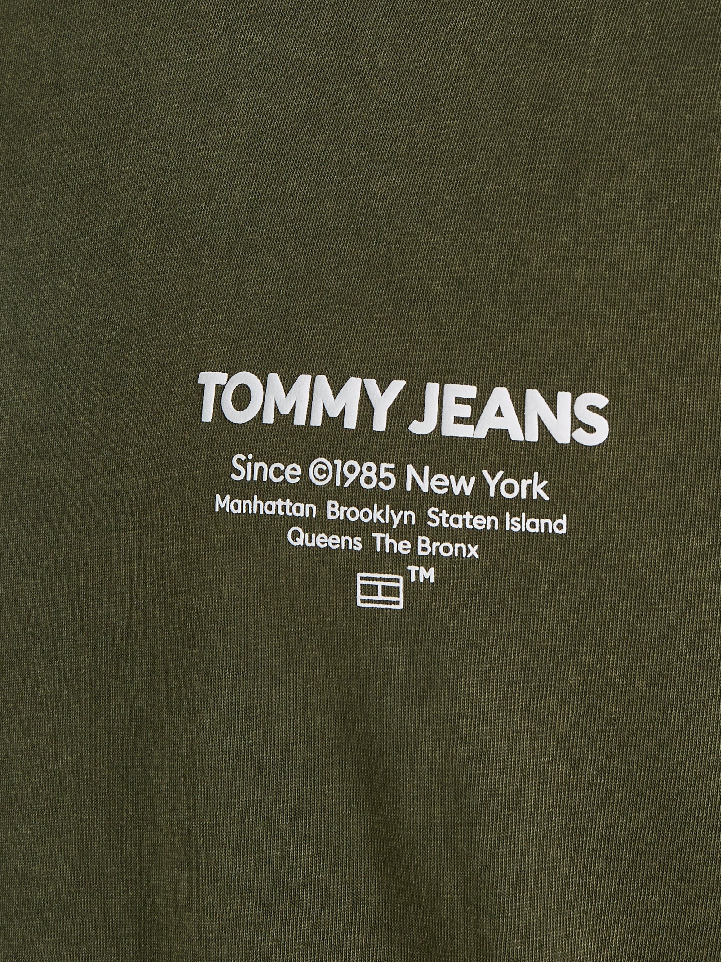 Tommy Jeans T-Shirt »TJM REG WASHED ESSENTIAL TJ TEE«, mit Rückenprint