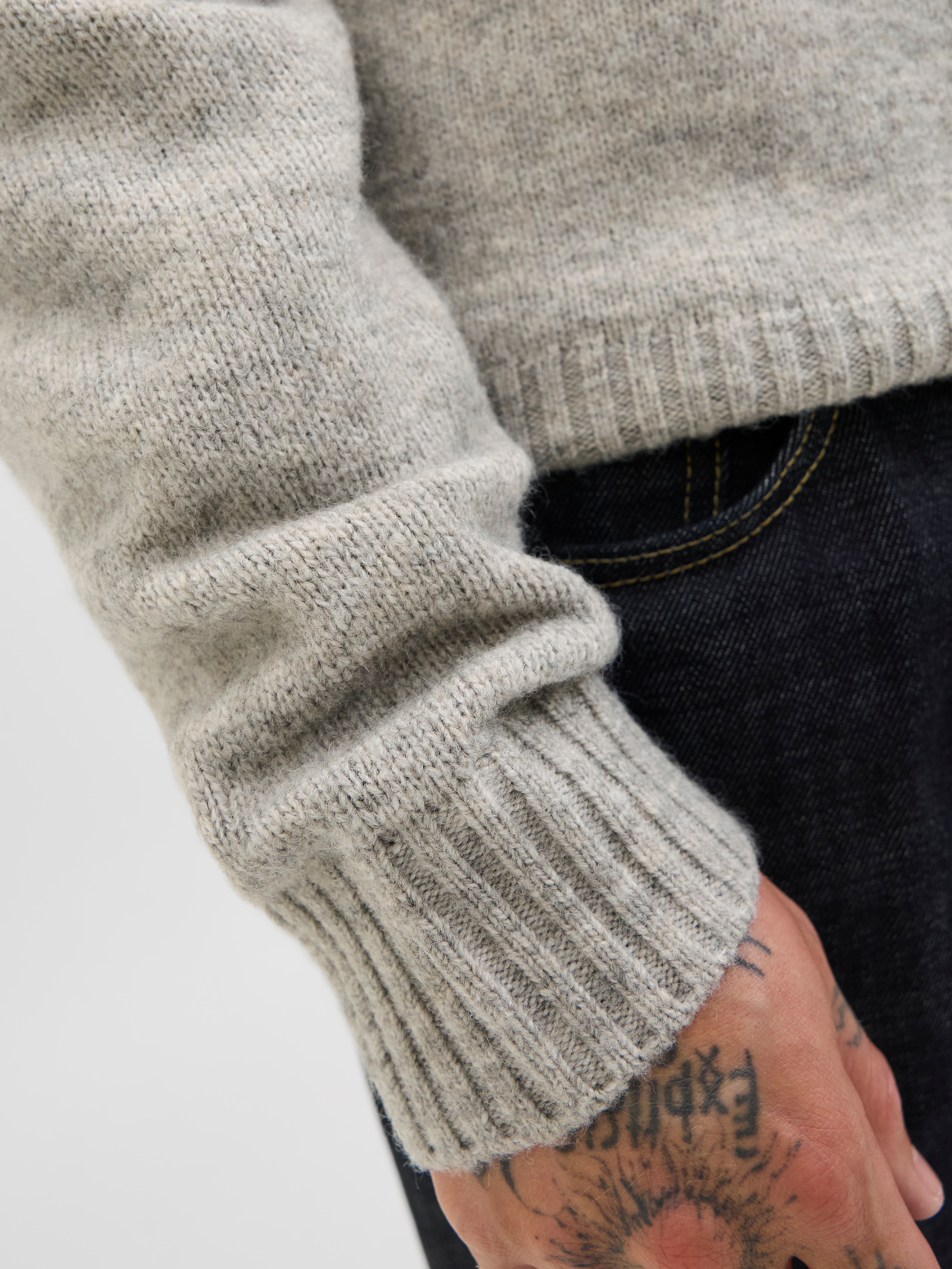 Jack & Jones Strickpullover »JJESOHO OLLIE KNIT CREW NECK SN«