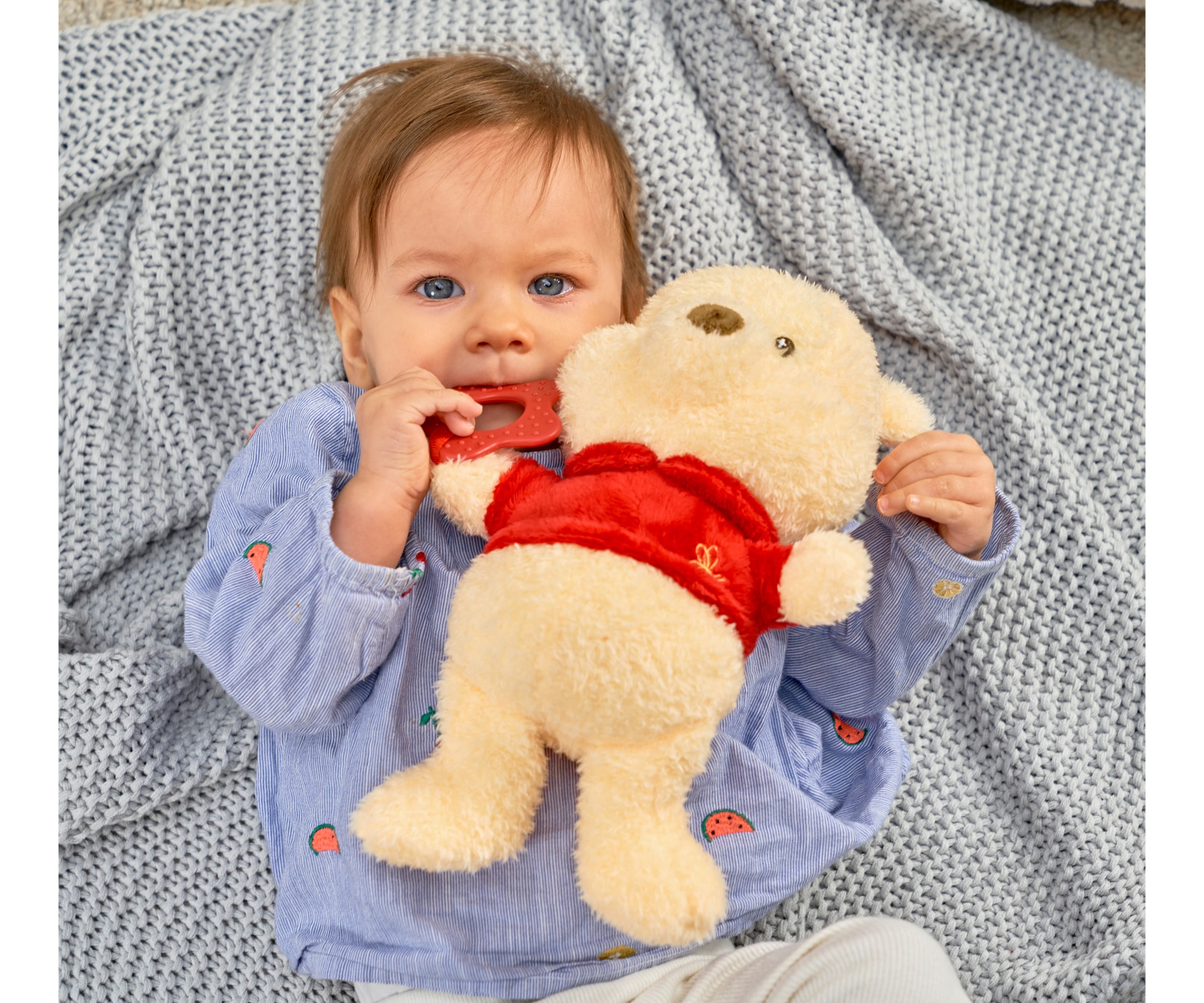 SIMBA Plüschfigur »Disney Winnie mit Beißring«
