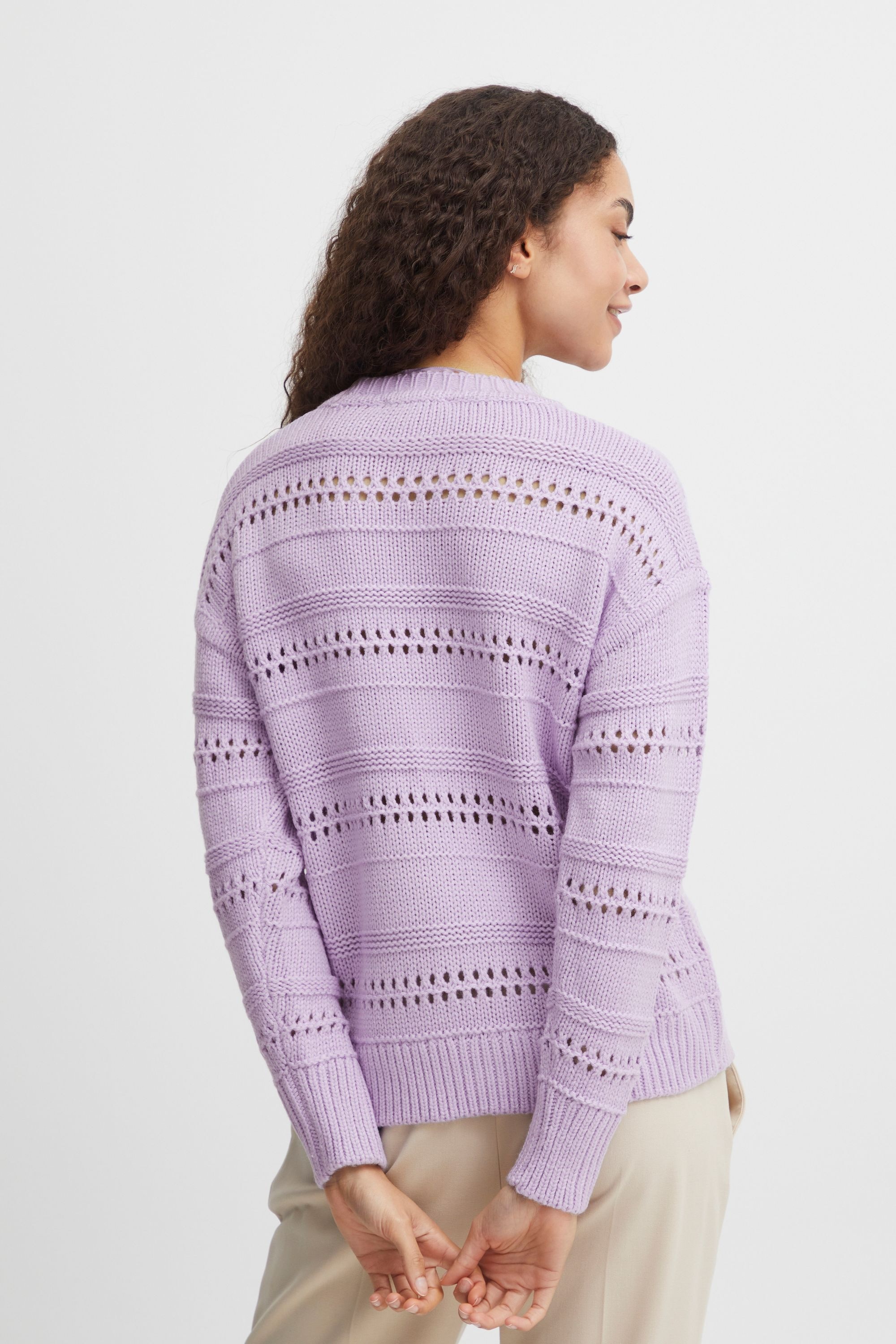 b.young Strickfleece-Pullover »Strickpullover BYOtinka«