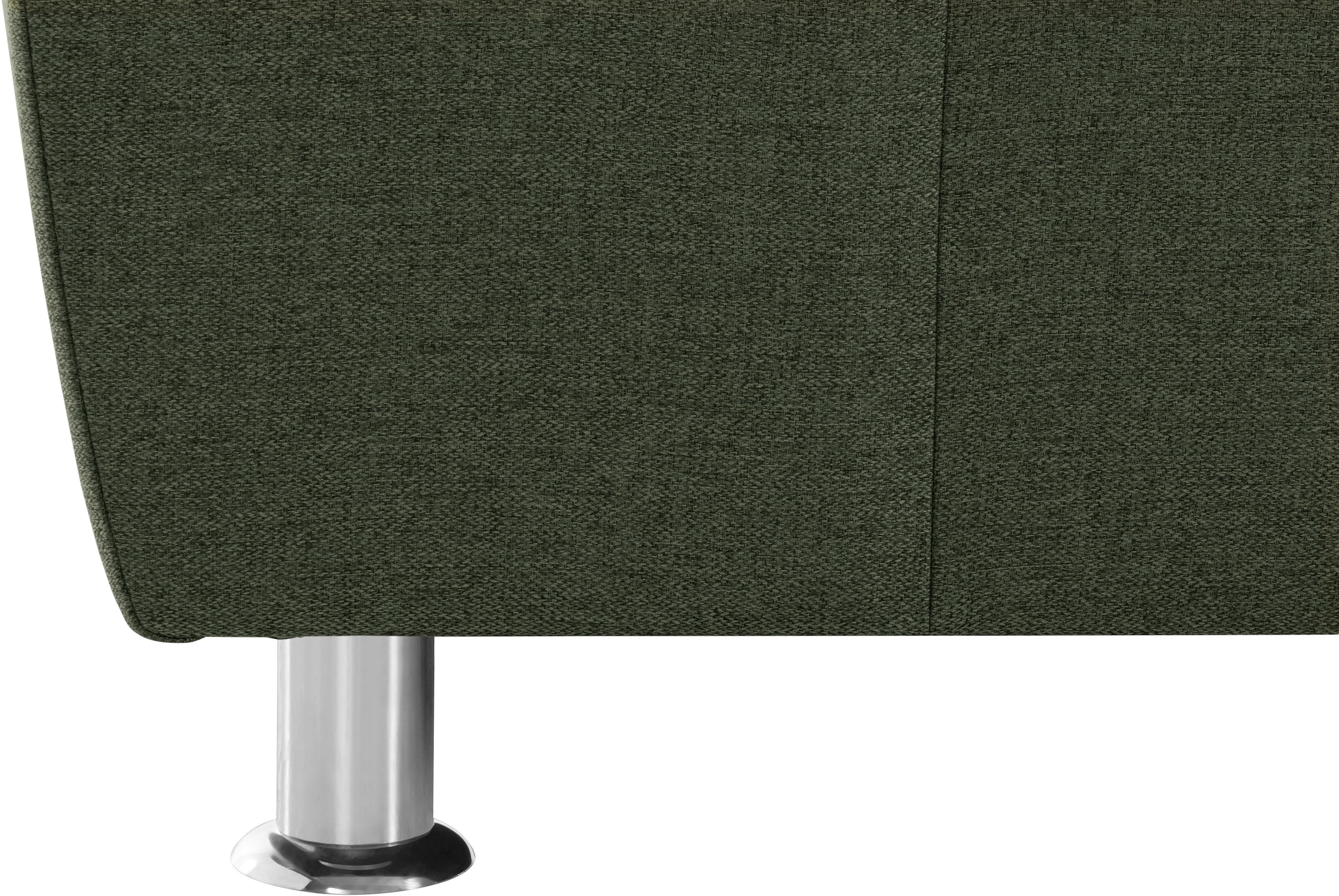 DOMO collection 2,5-Sitzer »Franzi, zeitlos und elegant, moderne Sitzheftung« wahlweise mit Kopfteilverstellung, inklusive Zierkissen