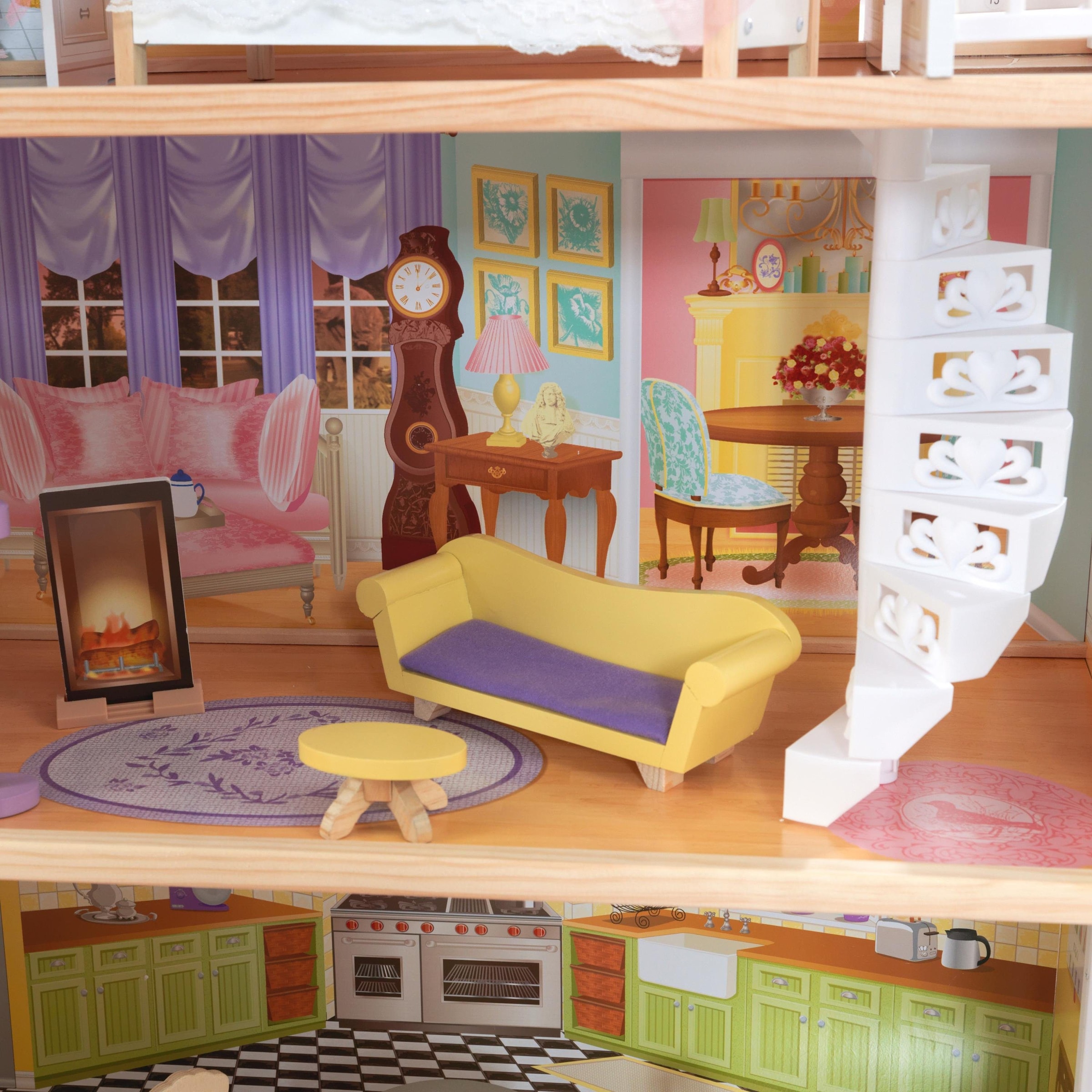 KidKraft® »Kaylee«, online Puppenhaus inklusive Möbel | OTTO