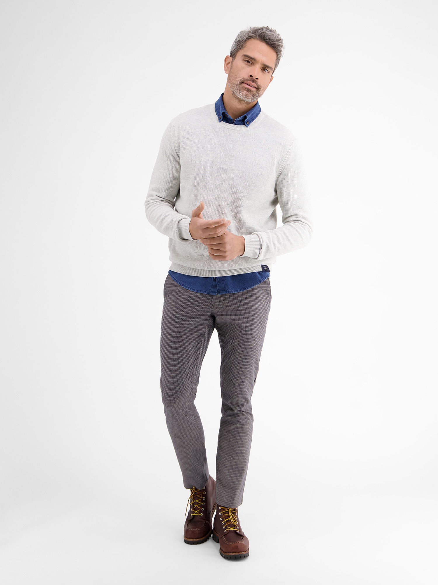 LERROS Strickpullover »LERROS Basic Strickpullover«