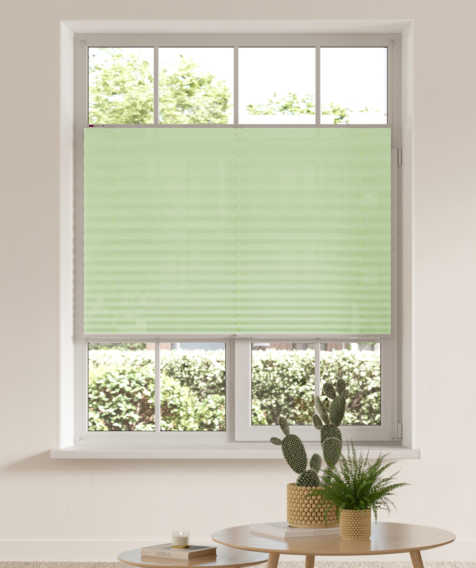 my home Plissee »DAHRA - in Crush-Optik« Lichtschutz ohne Bohren verspannt Fixmaß, Bestseller mit über 5500 4,5-Sterne-Bewertungen, Klemmträger