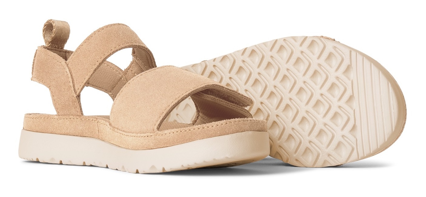 UGG Sandale »Kids Goldenstar«, Plateausandale, Flats mit bequemem Fußbett