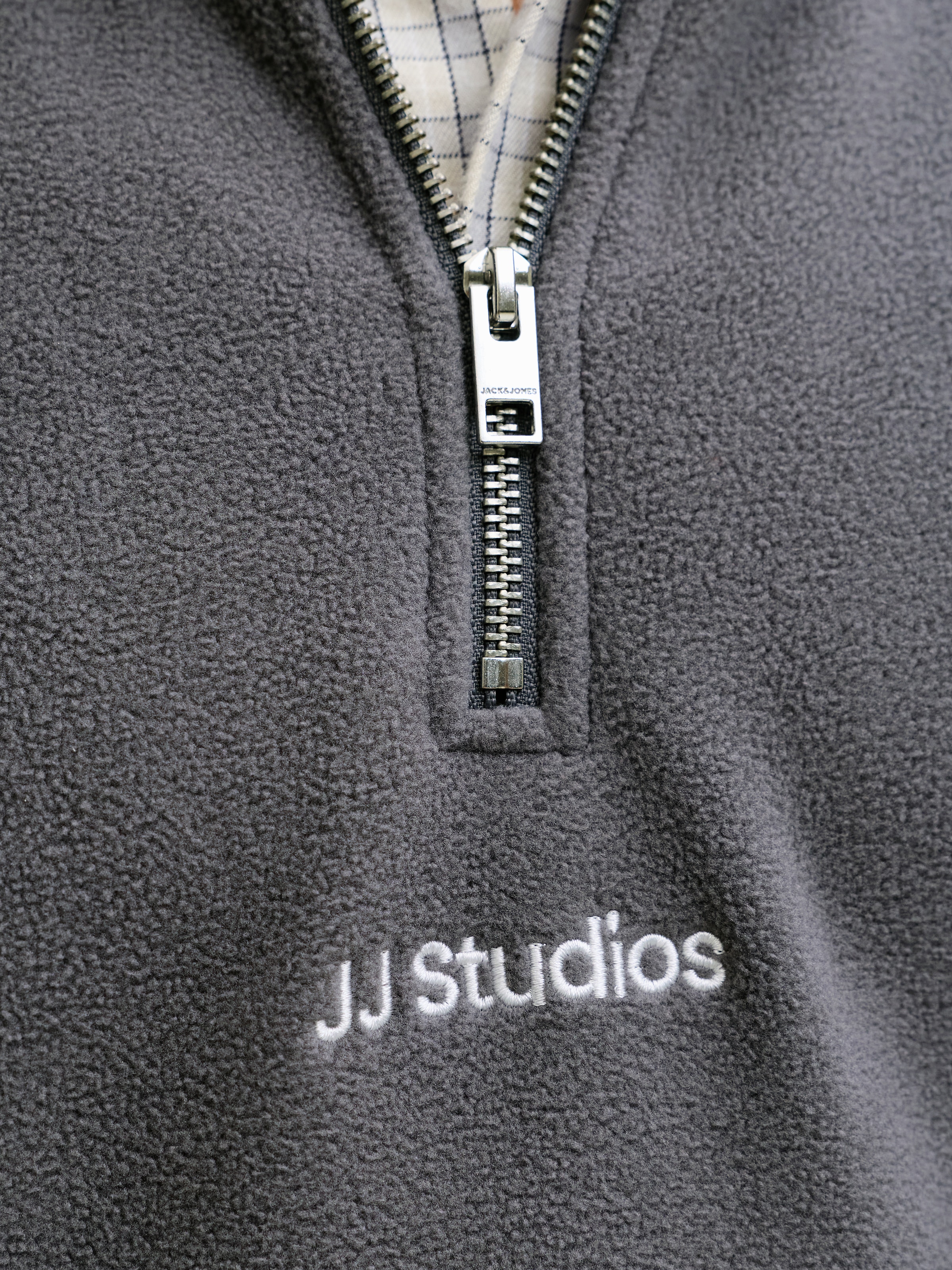 Jack & Jones Fleecepullover »JJSOHO HALFZIP FLEECE«, Kunstfaser, relaxed fit
