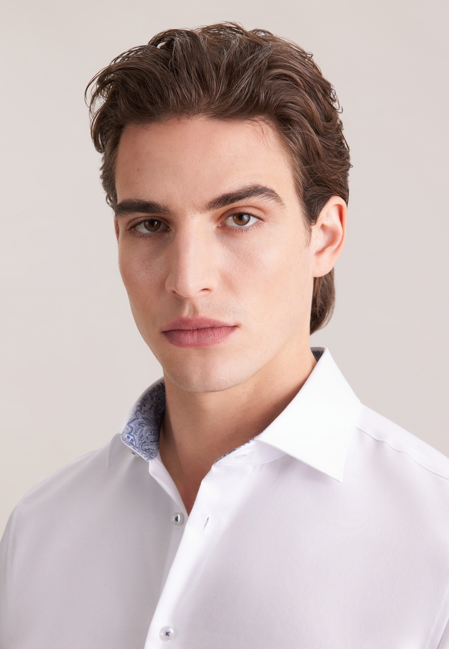 seidensticker Businesshemd »Schwarze Rose« Shaped 1/1 Kentkragen Uni