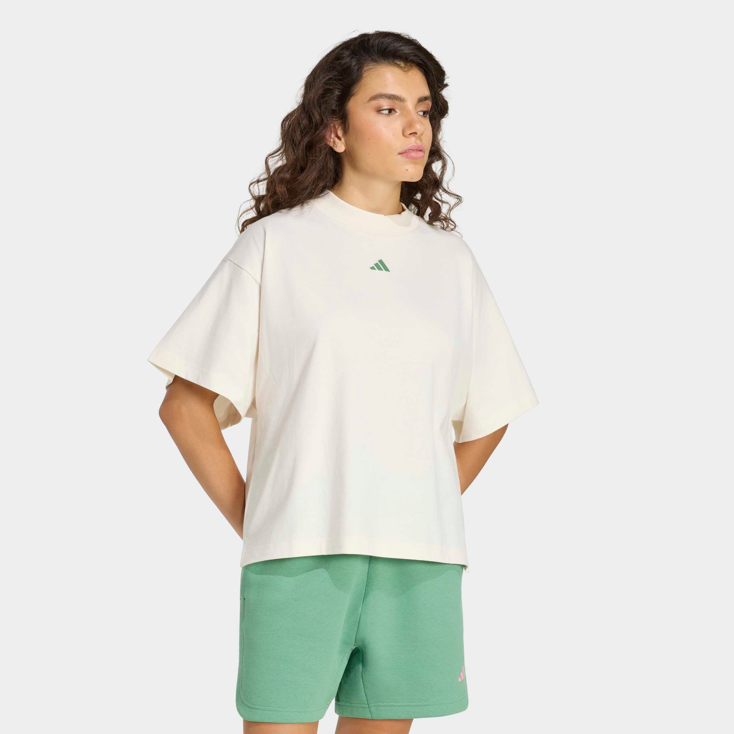 adidas Sportswear T-Shirt »W 3SS GFX TEE2« Print T-Shirt, locker geschnitten