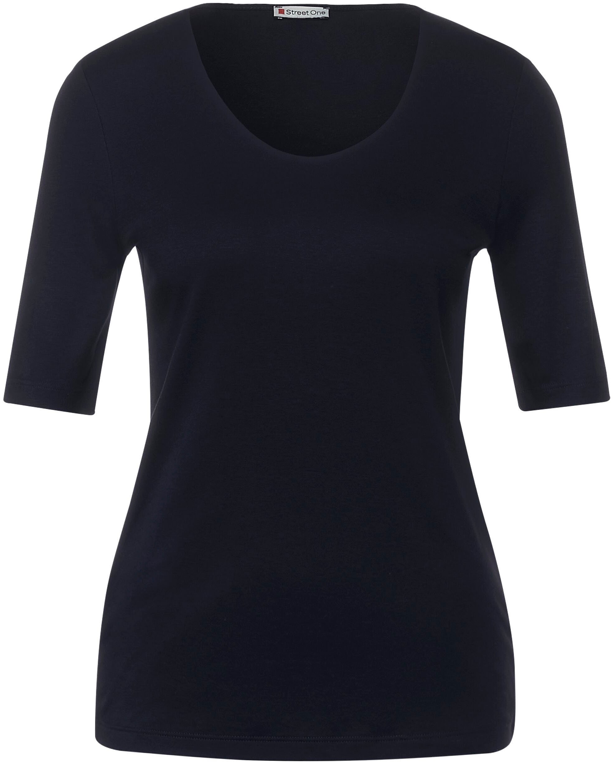 STREET ONE T-Shirt »Style Palmira«, im Basic-Style