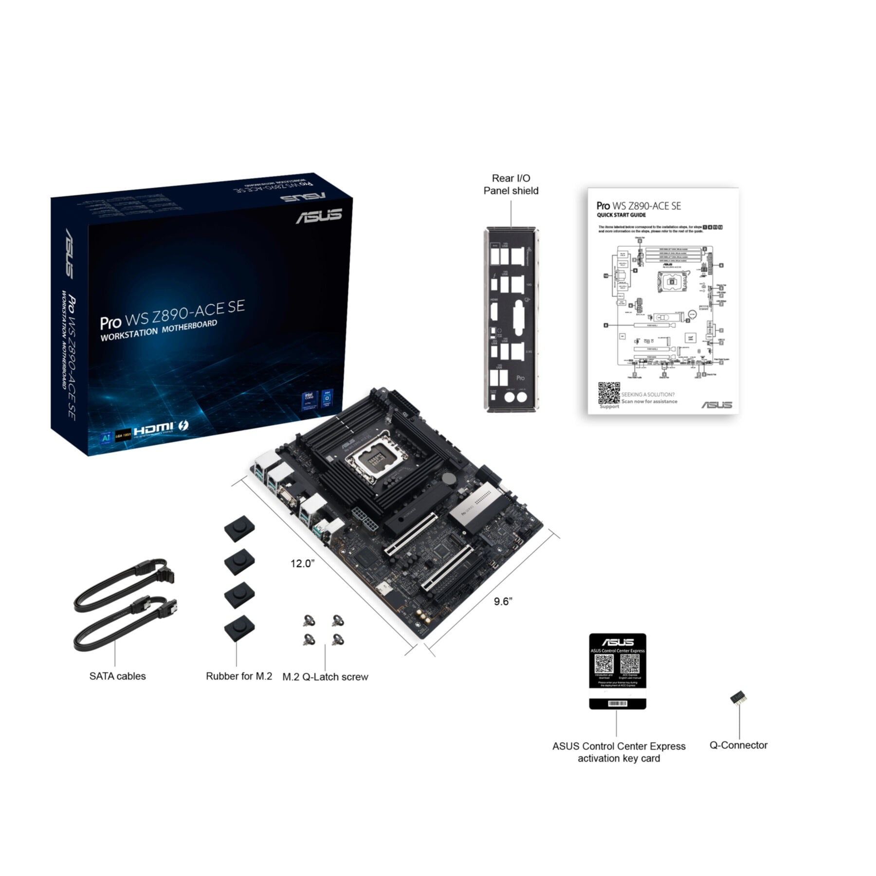 Asus Mainboard »PRO WS Z890-ACE SE«