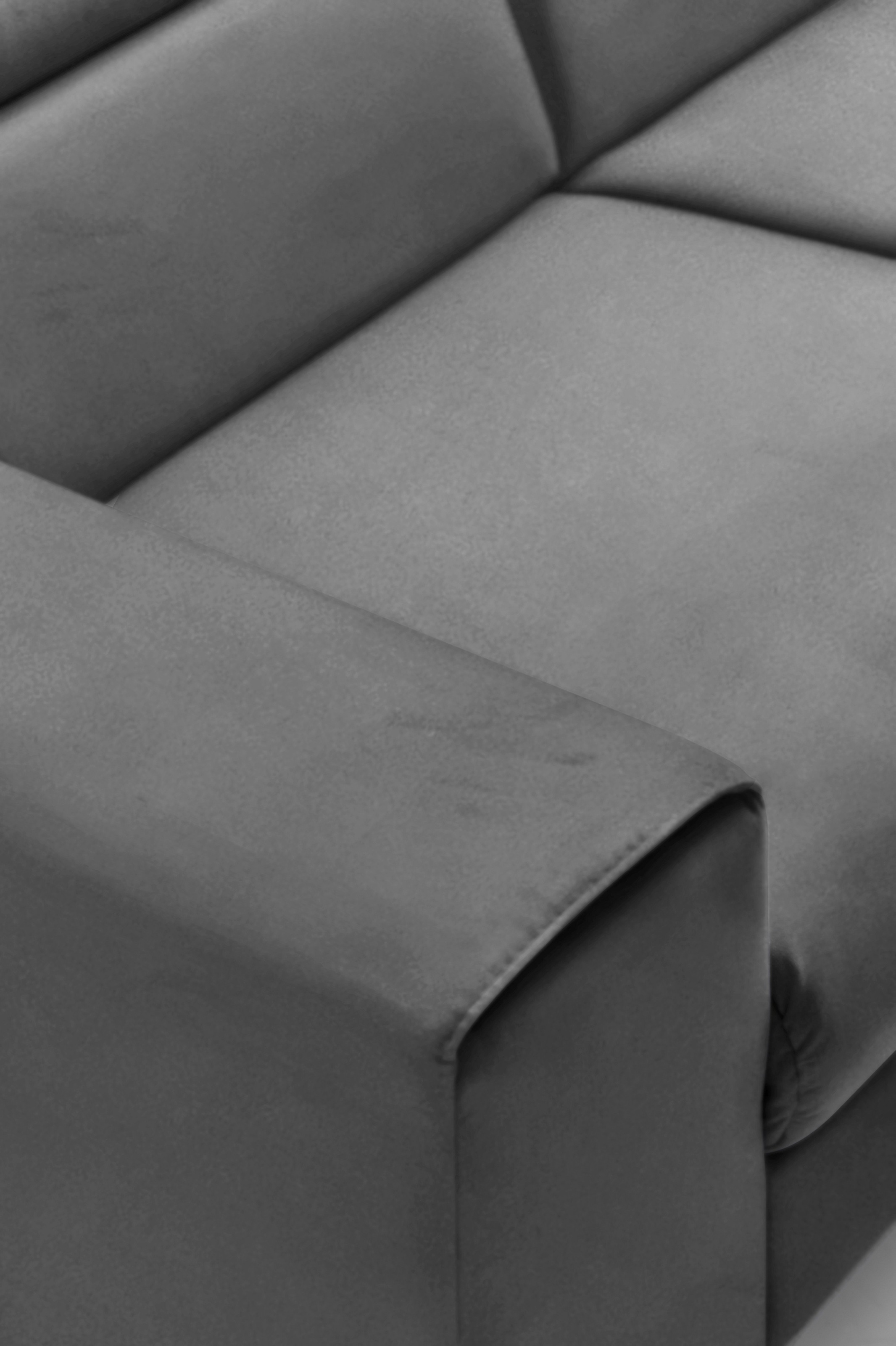 COTTA Polstergarnitur »Morven L-Form«, (Set), Set bestehend aus: Ecksofa mit Kopfteilverstellung & Hocker