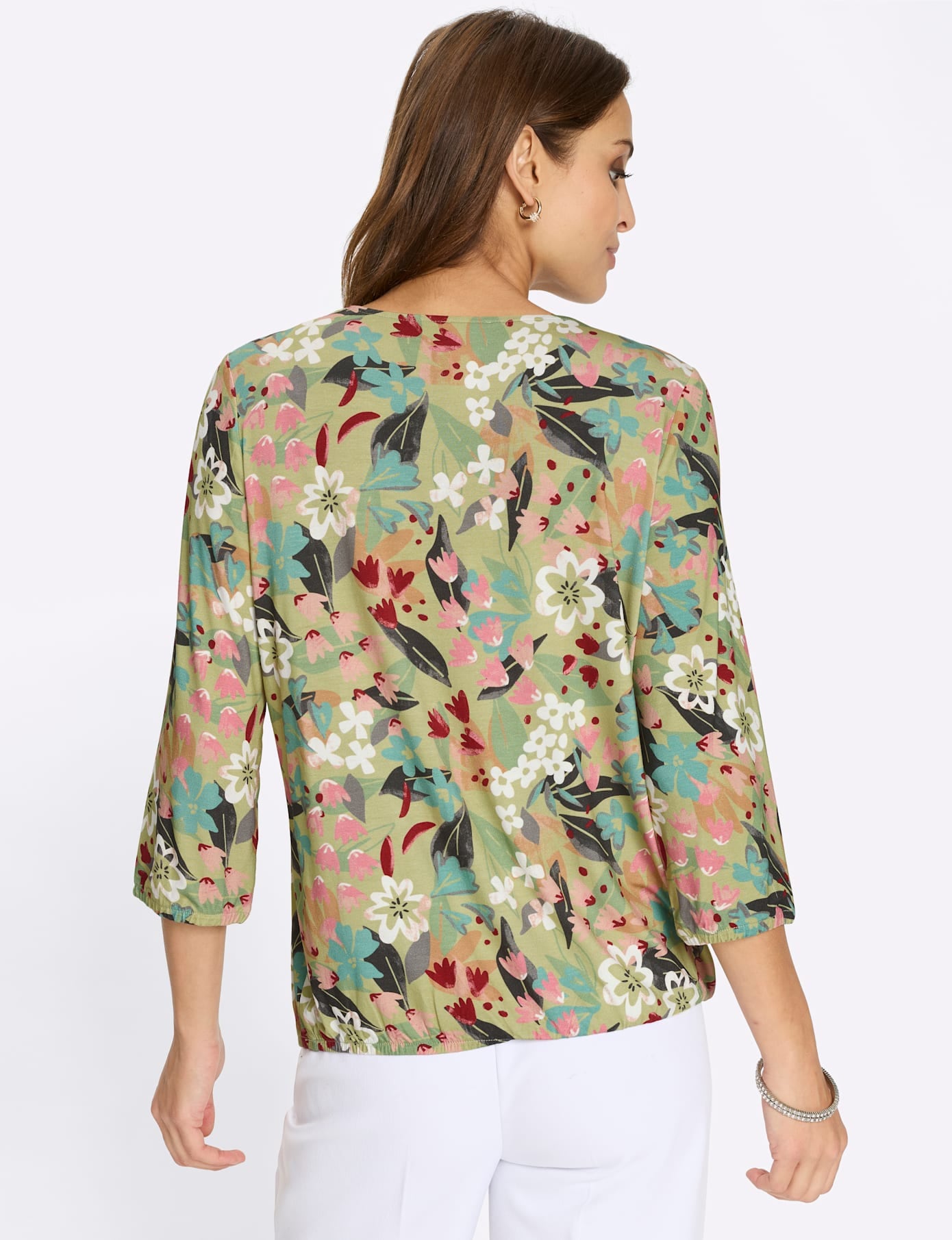 Lady 3/4-Arm-Shirt »Druck-Shirt« 1 tlg.